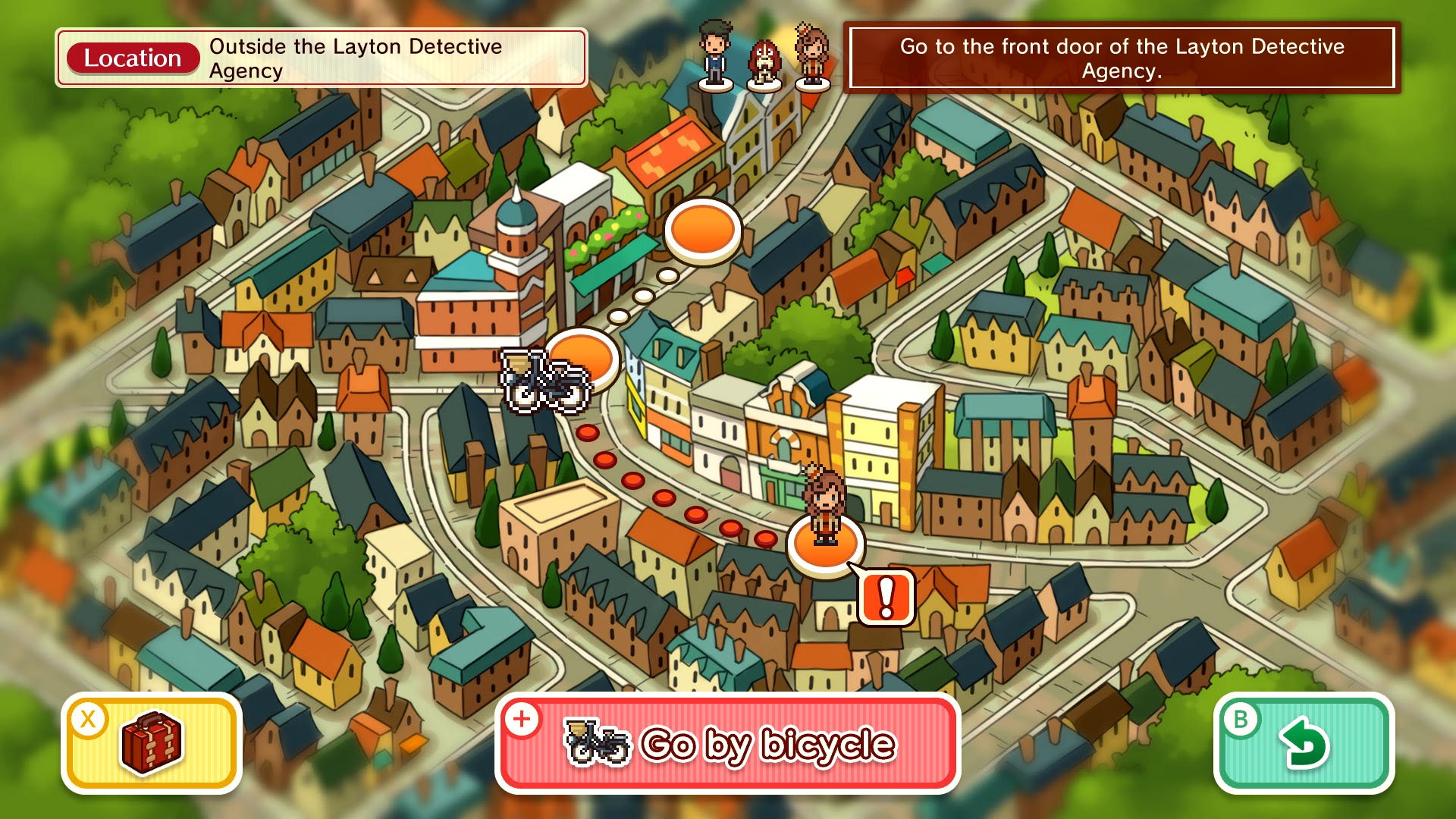 Layton's Mystery Journey: Katrielle and the Millionaires' Conspiracy screenshot 2 for Nintendo Switch