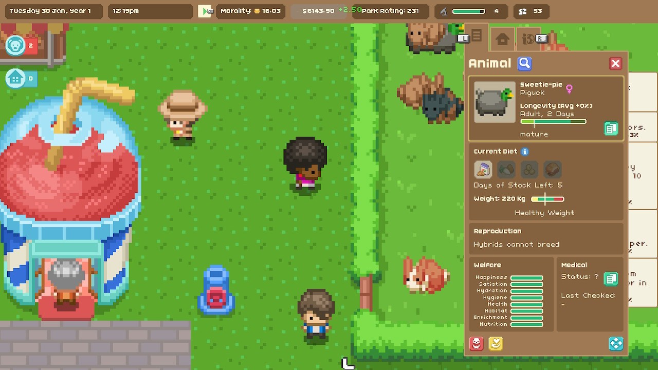 Let's Build A Zoo screenshot 4 for Nintendo Switch
