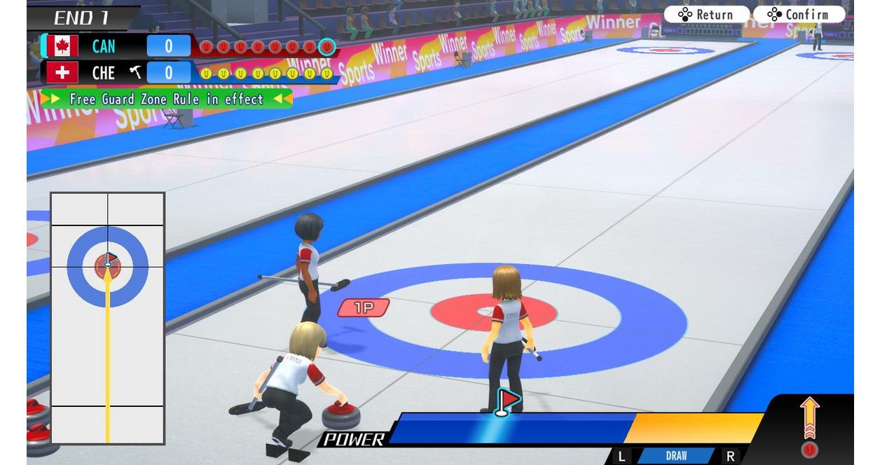 Let's Play Curling screenshot 4 for Nintendo Switch