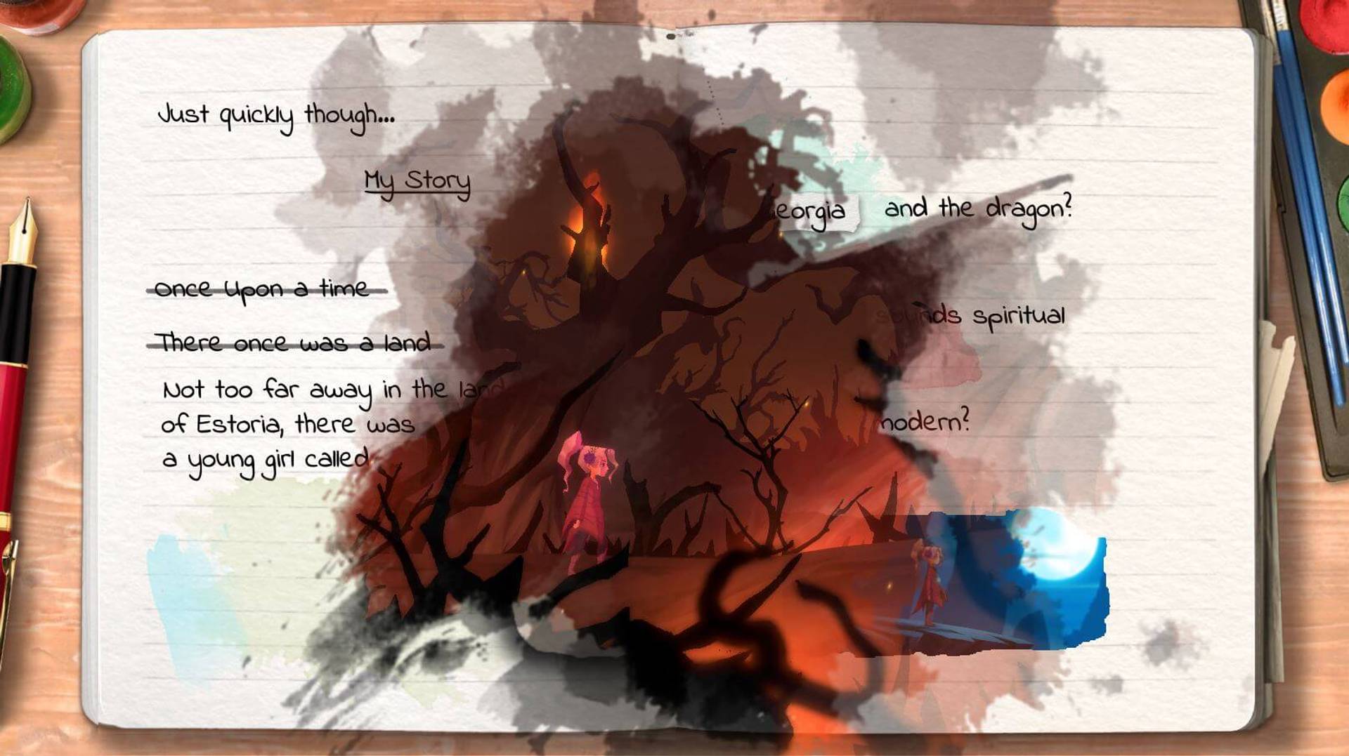 Lost Words Beyond the Page screenshot 6 for Nintendo Switch