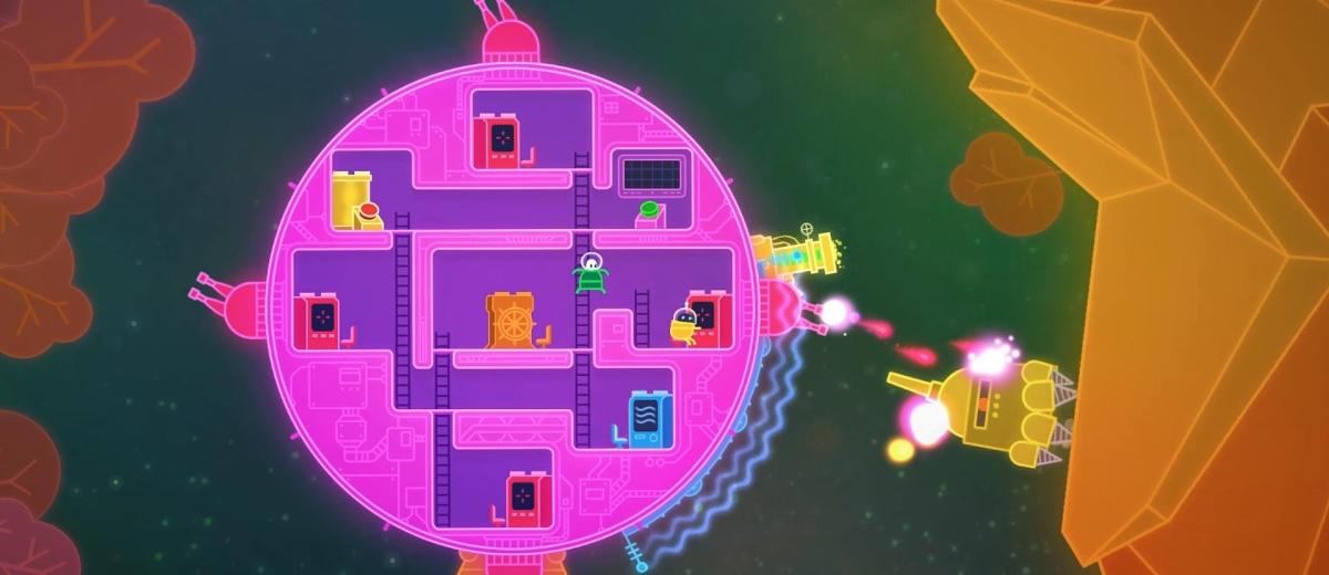 Lovers in a Dangerous Spacetime screenshot 3 for Nintendo Switch
