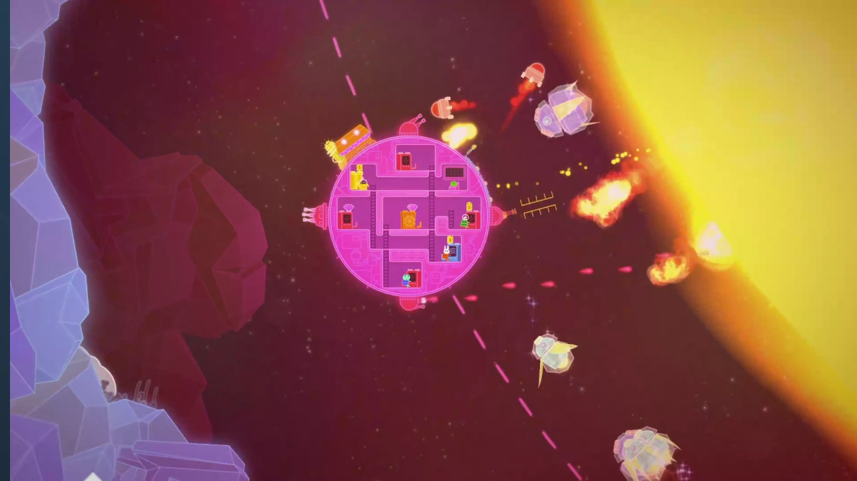 Lovers in a Dangerous Spacetime screenshot 5 for Nintendo Switch