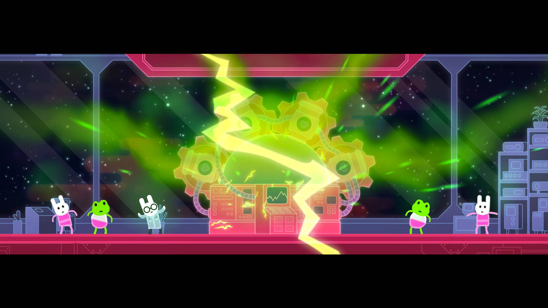 Lovers in a dangerous spacetime Limited Run screenshot 5 for Nintendo Switch