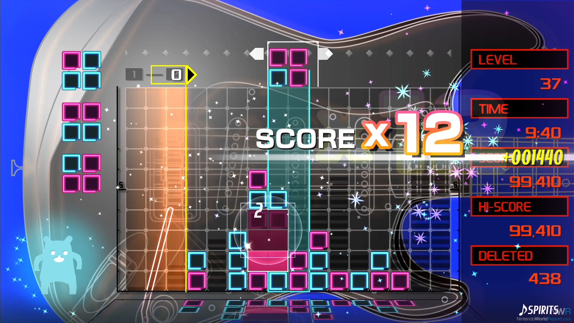 Lumines Remastered screenshot 3 for Nintendo Switch