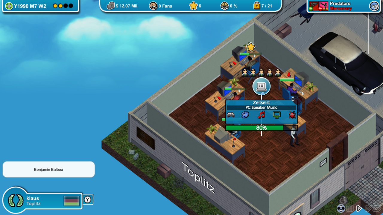 Mad Games Tycoon screenshot 2 for Nintendo Switch