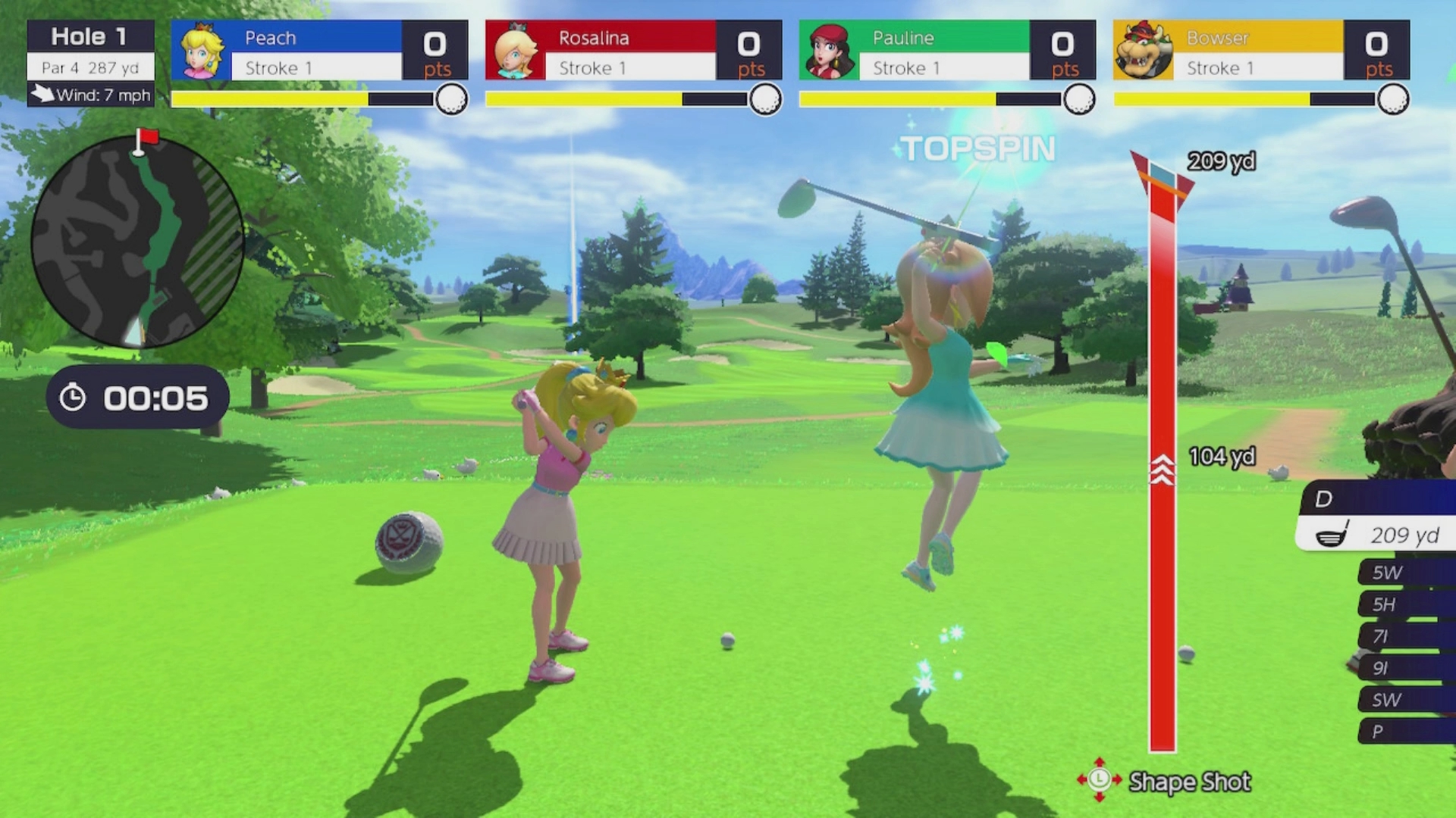 Mario Golf: Super Rush screenshot 3 for Nintendo Switch
