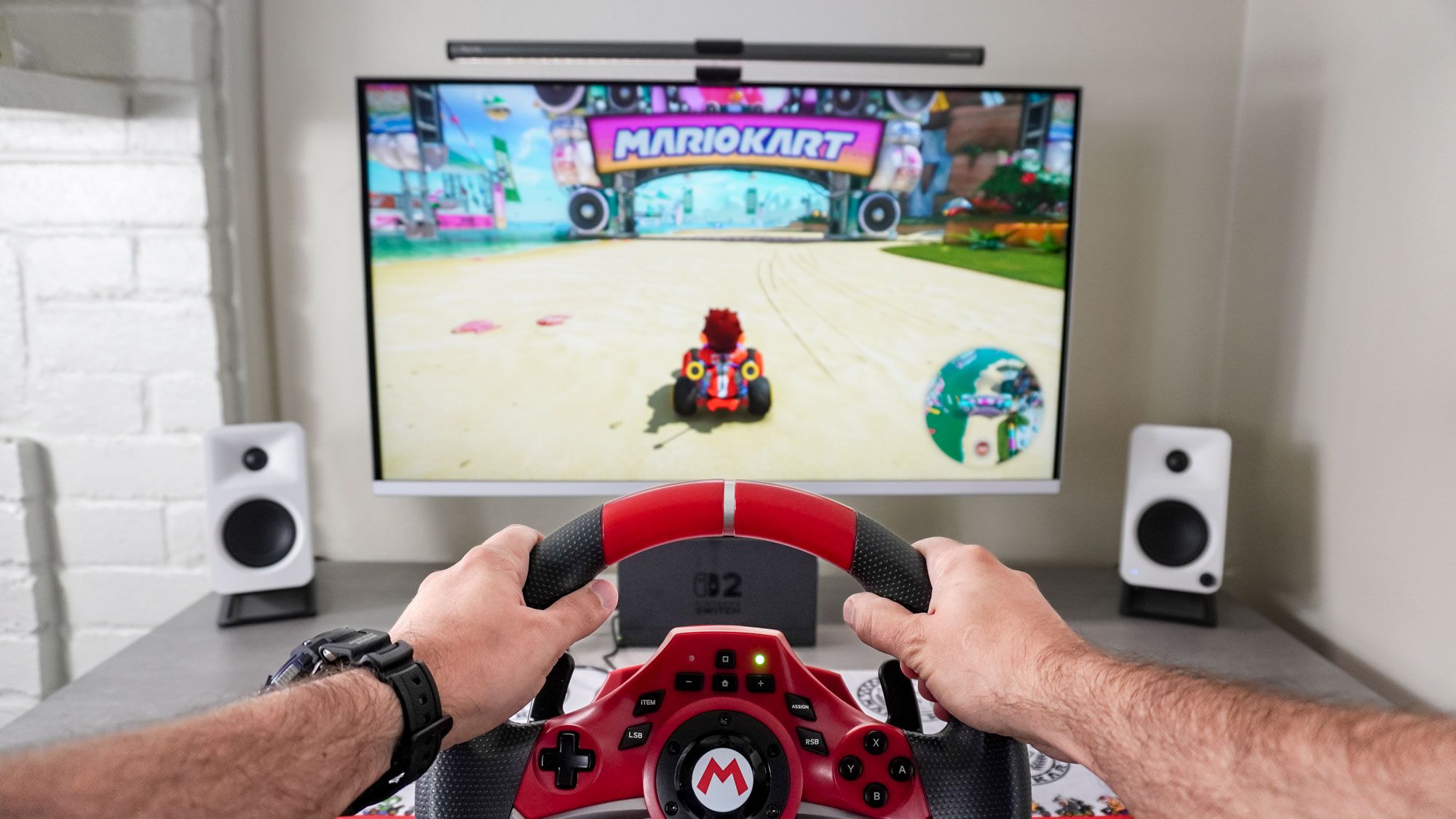 Mario Kart Racing Wheel Pro Mini screenshot 2 for Nintendo Switch