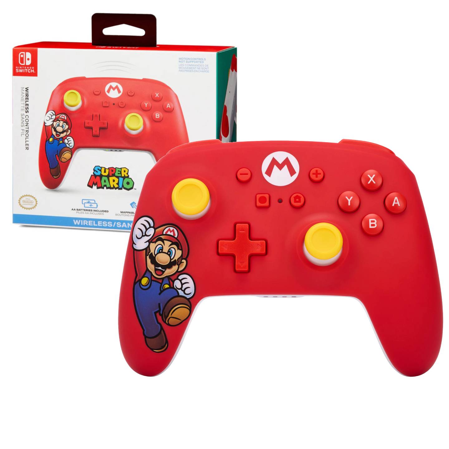 Mario Pop Wireless Controller screenshot 4 for Nintendo Switch