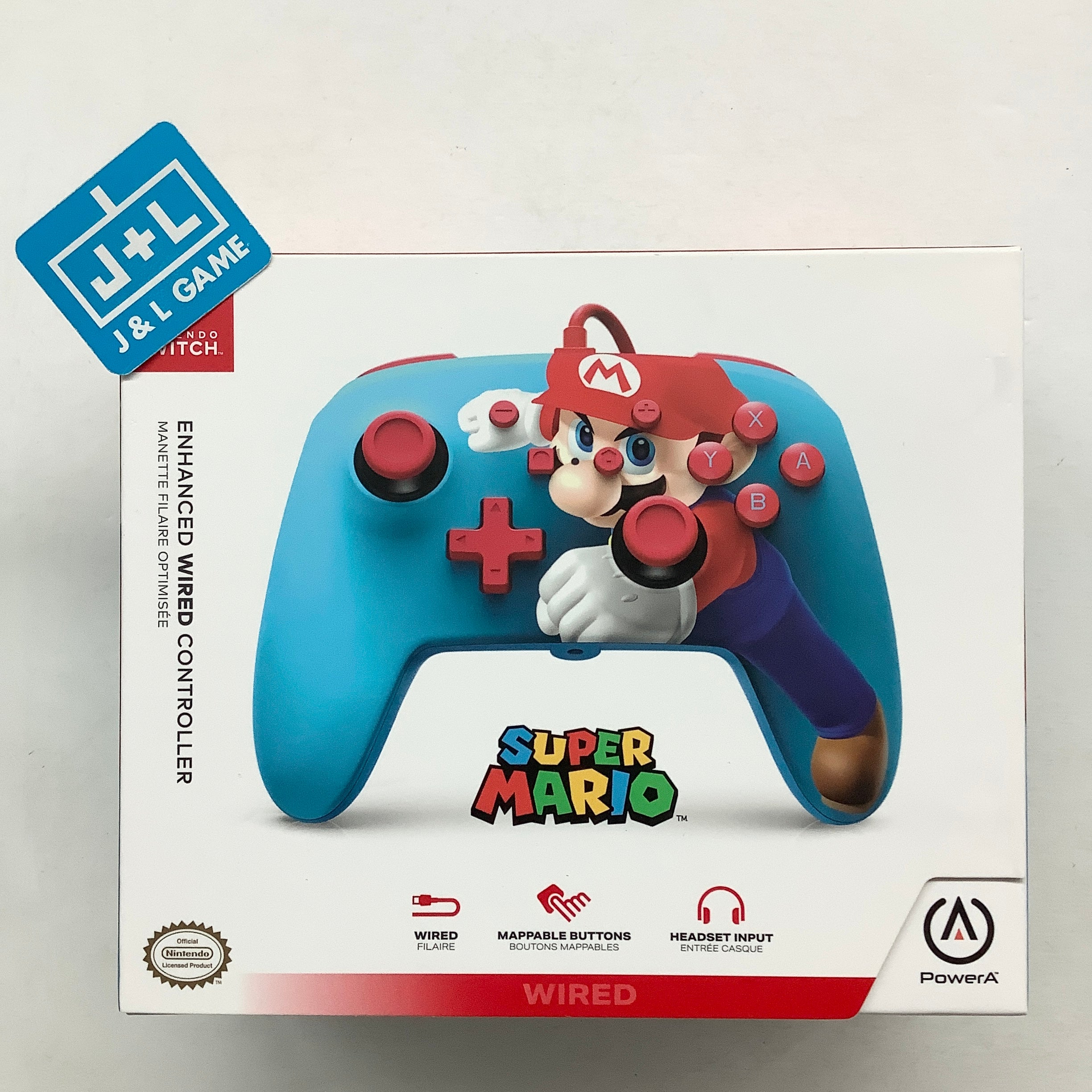 Mario Punch Wired Controller screenshot 4 for Nintendo Switch