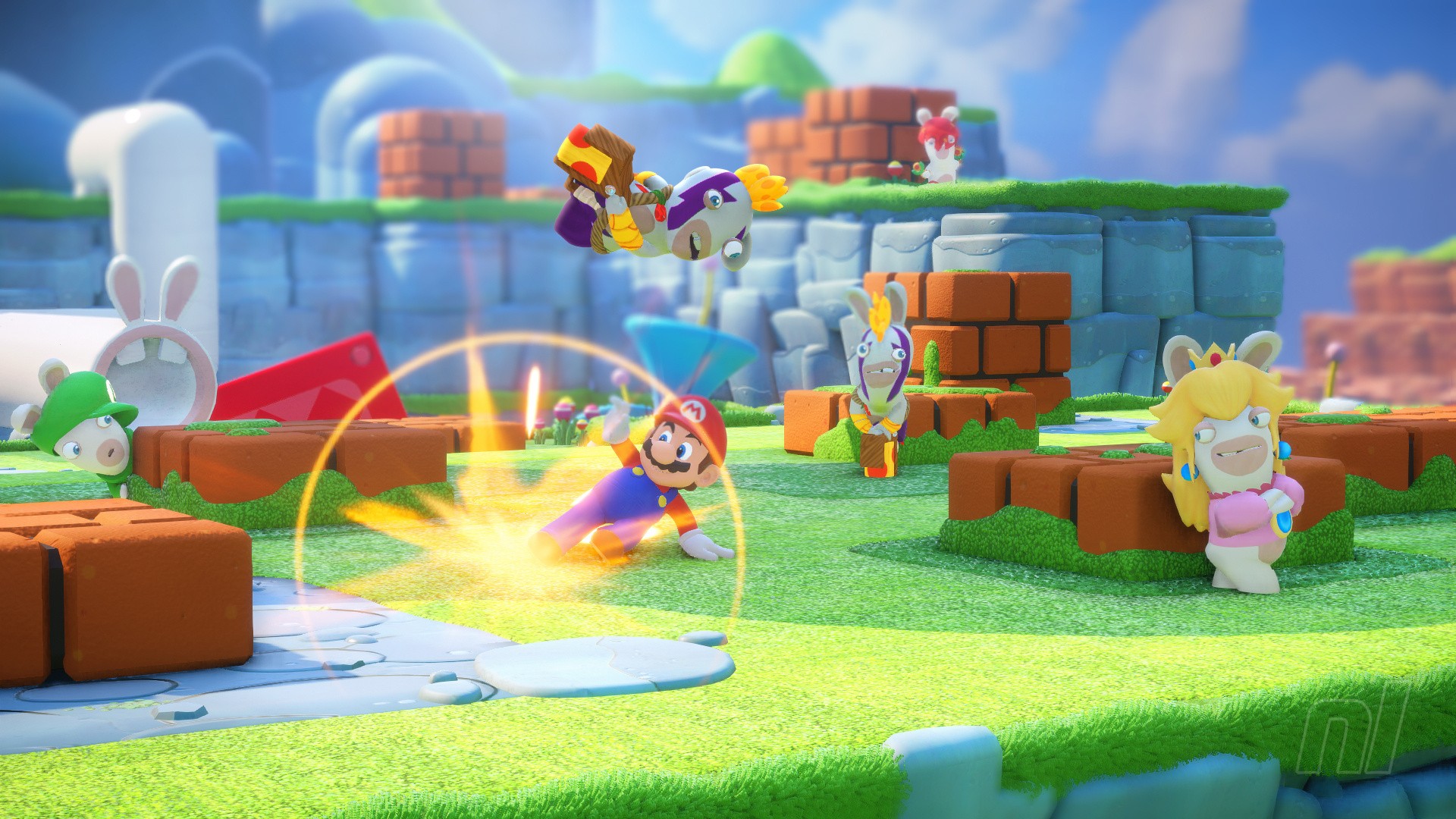Mario + Rabbids Kingdom Battle screenshot 4 for Nintendo Switch