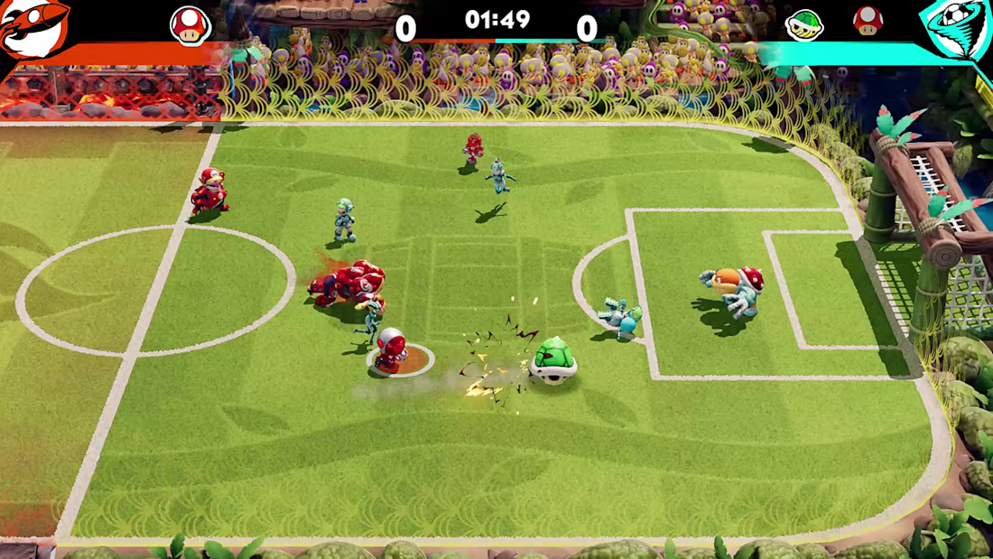 Mario Strikers: Battle League screenshot 3 for Nintendo Switch