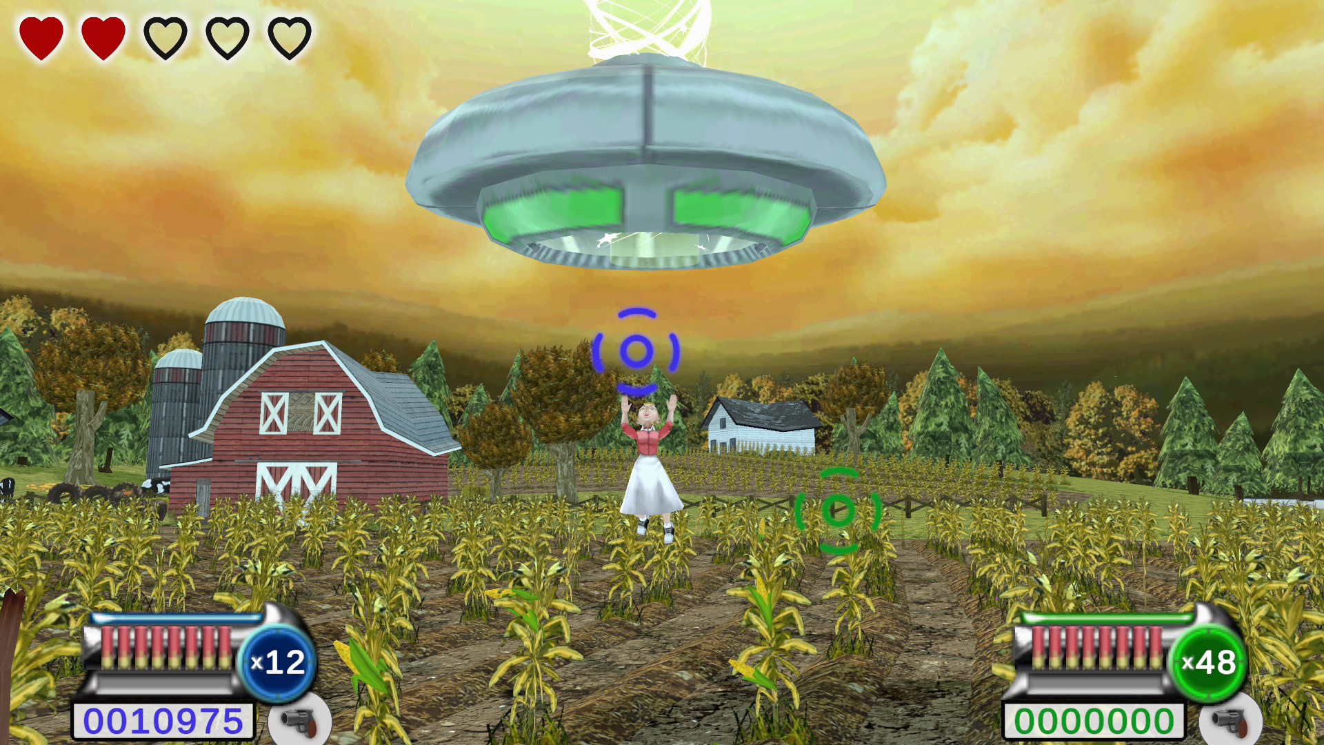Martian Panic Alien Blaster screenshot 2 for Nintendo Switch