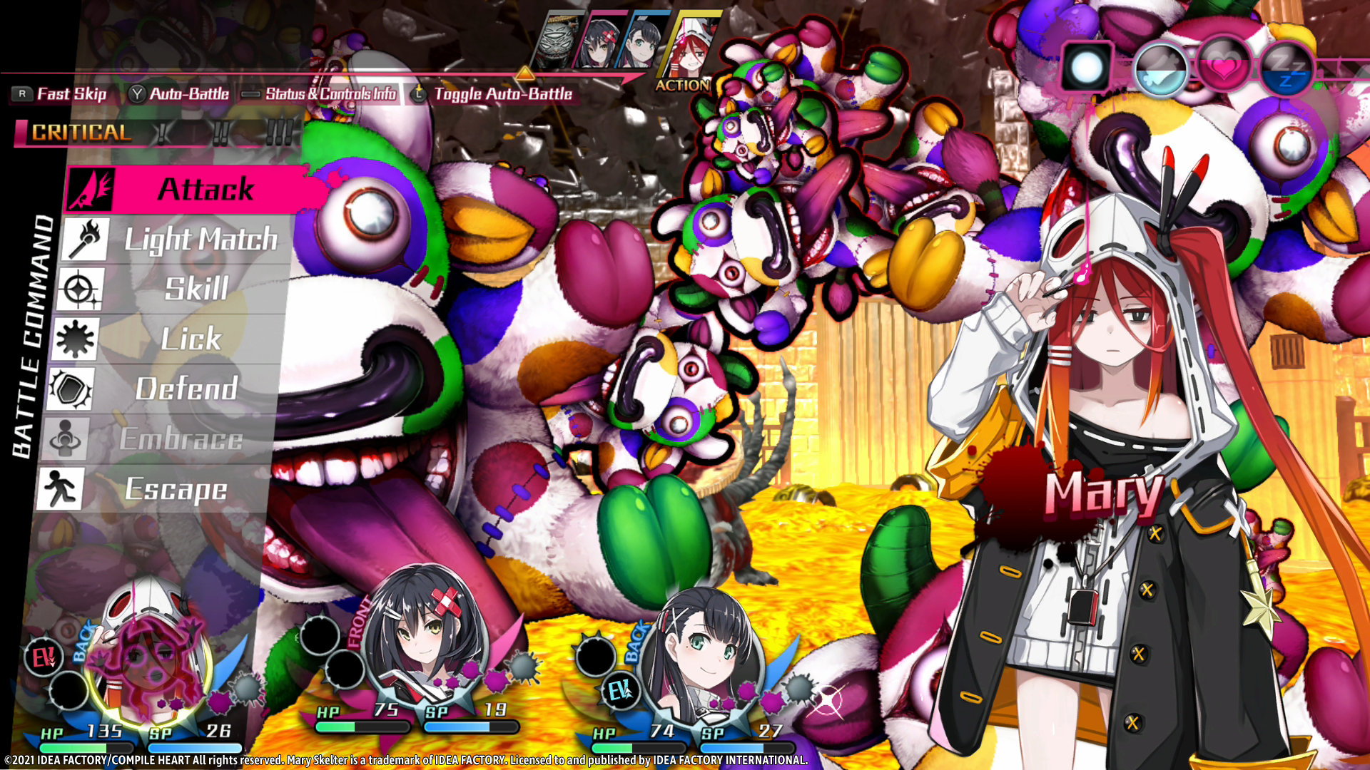 Mary Skelter Finale screenshot 4 for Nintendo Switch