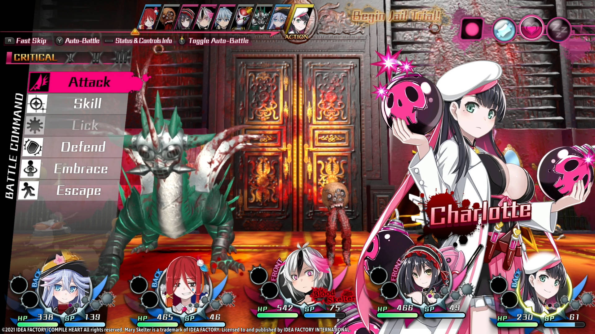 Mary Skelter Finale screenshot 5 for Nintendo Switch