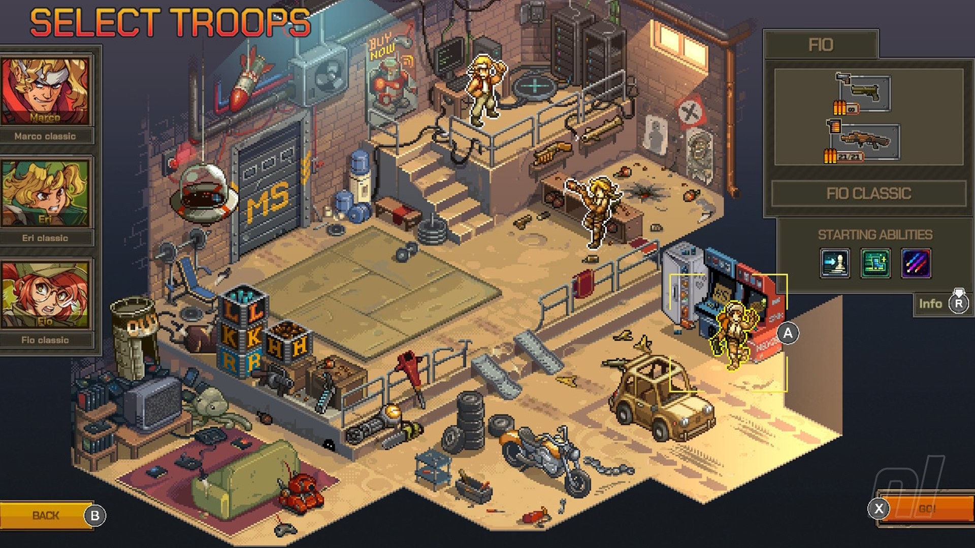 Metal Slug Tactics screenshot 4 for Nintendo Switch