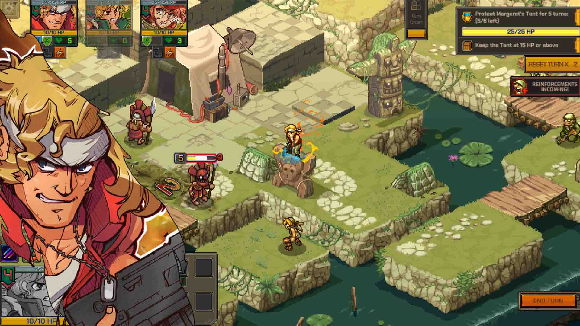Metal Slug Tactics screenshot 5 for Nintendo Switch