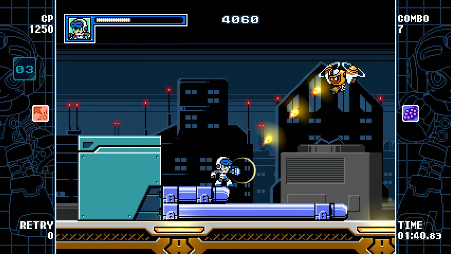 Mighty Gunvolt Burst screenshot 3 for Nintendo Switch