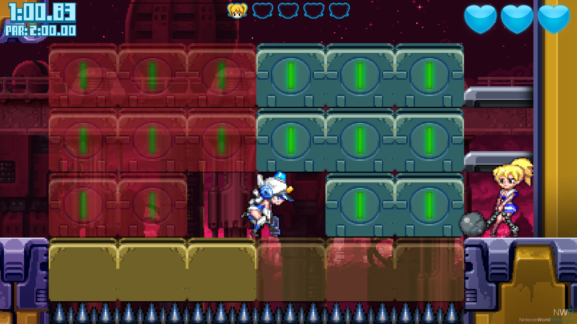 Mighty Switch Force Collection screenshot 3 for Nintendo Switch
