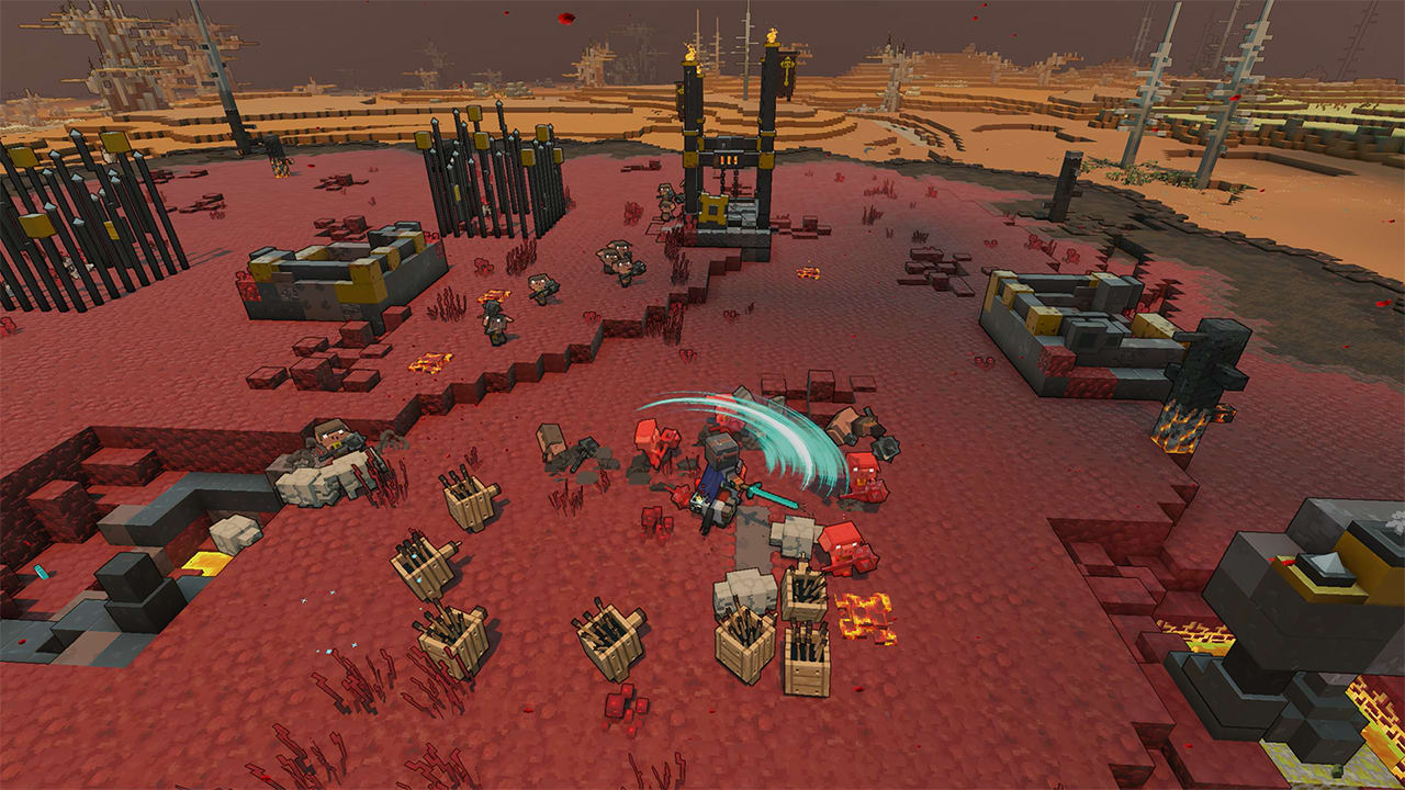 Minecraft Legends: Deluxe Edition screenshot 4 for Nintendo Switch