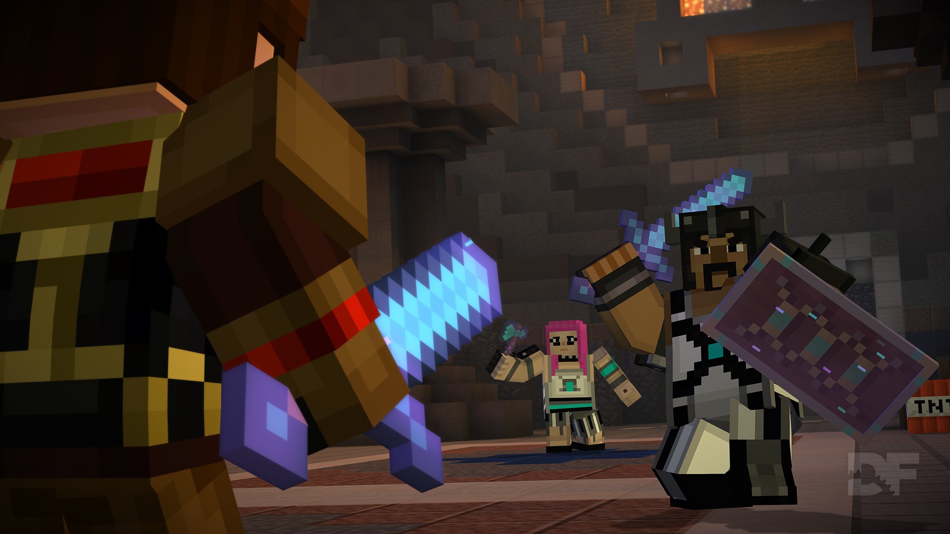 Minecraft: Story Mode Complete Adventure screenshot 3 for Nintendo Switch