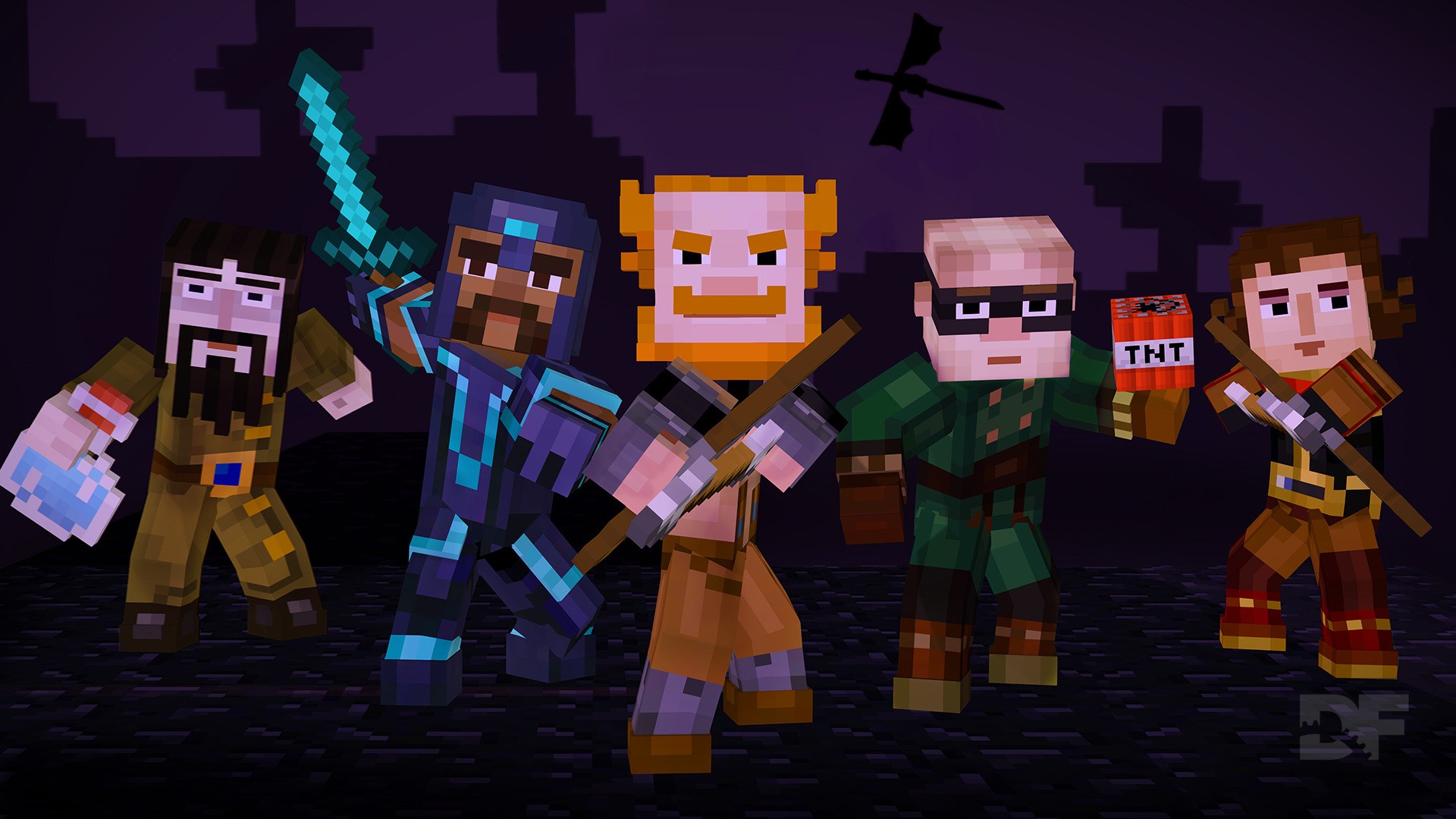 Minecraft: Story Mode Complete Adventure screenshot 5 for Nintendo Switch