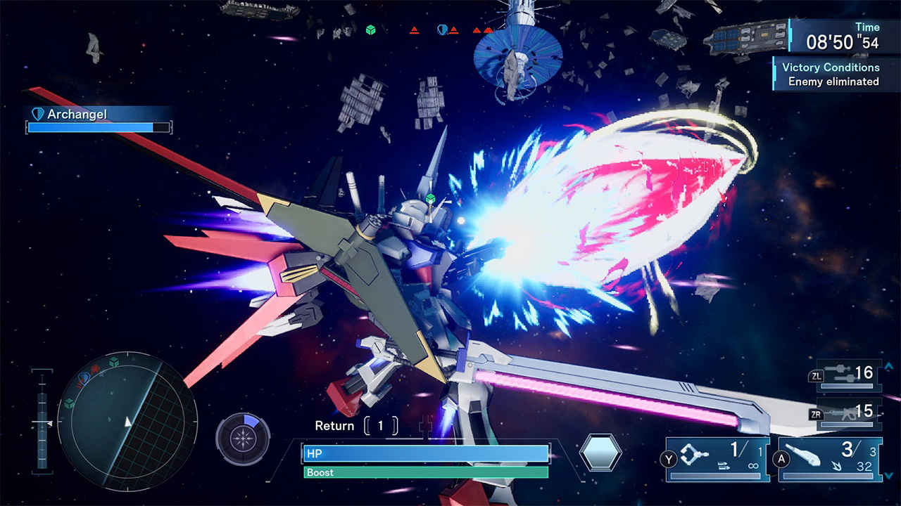 Mobile Suit Gundam SEED Battle Destiny Remastered screenshot 2 for Nintendo Switch