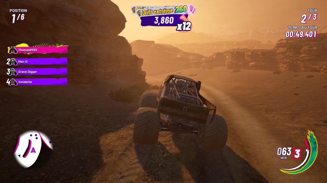 Monster Jam Showdown screenshot 2 for Nintendo Switch
