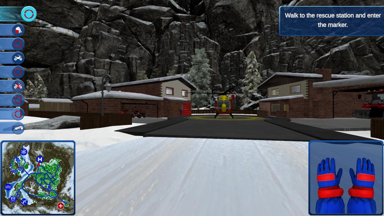 Mountain Rescue Simulator screenshot 2 for Nintendo Switch