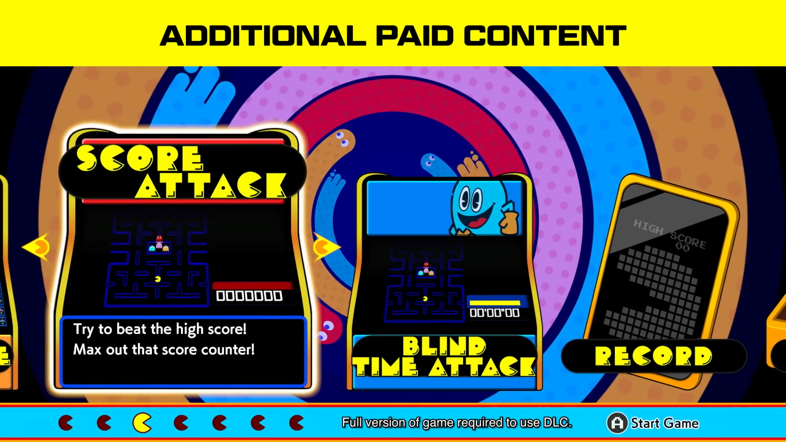 Namco Museum Arcade Pac screenshot 3 for Nintendo Switch