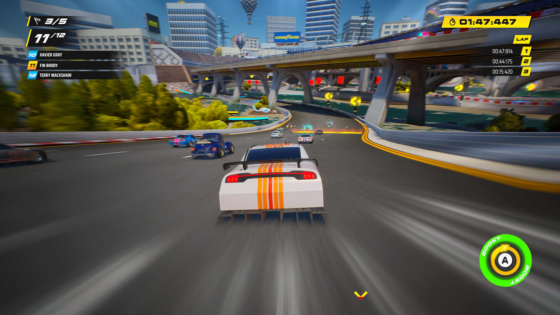 NASCAR Arcade Rush screenshot 4 for Nintendo Switch