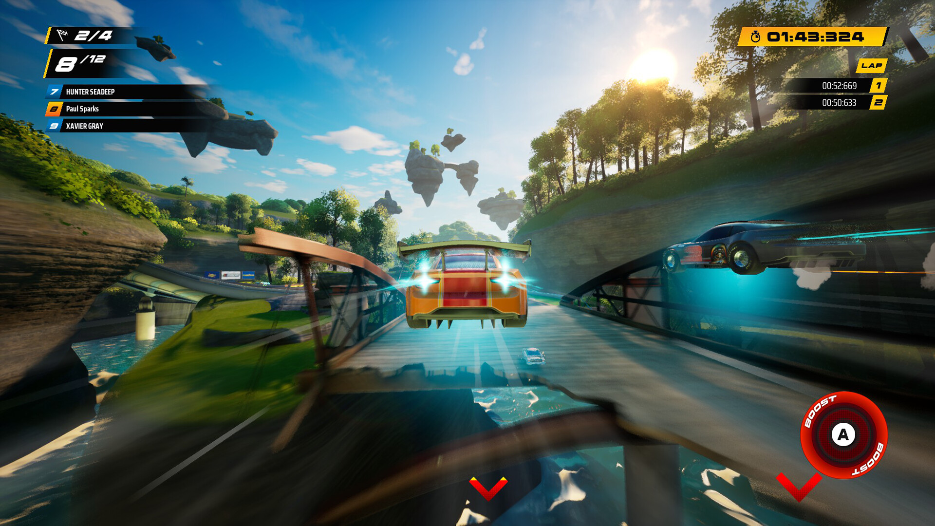 NASCAR Arcade Rush screenshot 5 for Nintendo Switch