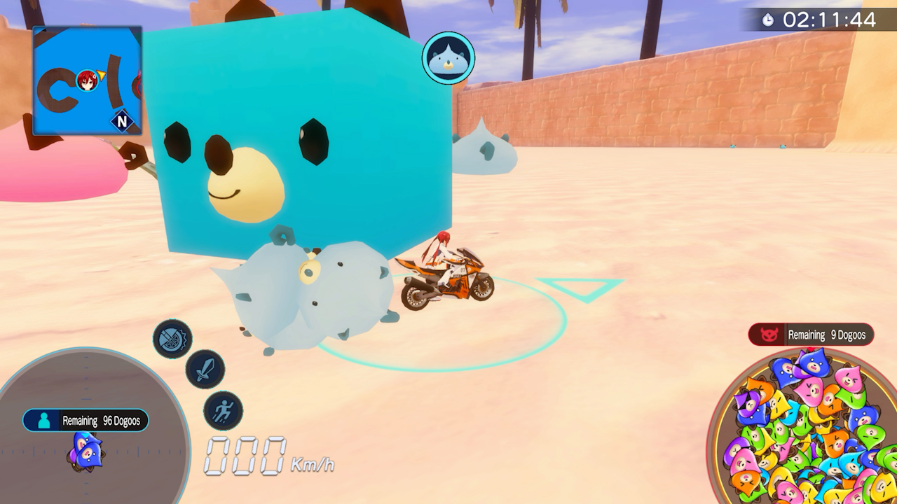 Neptunia Riders VS Dogoos screenshot 2 for Nintendo Switch