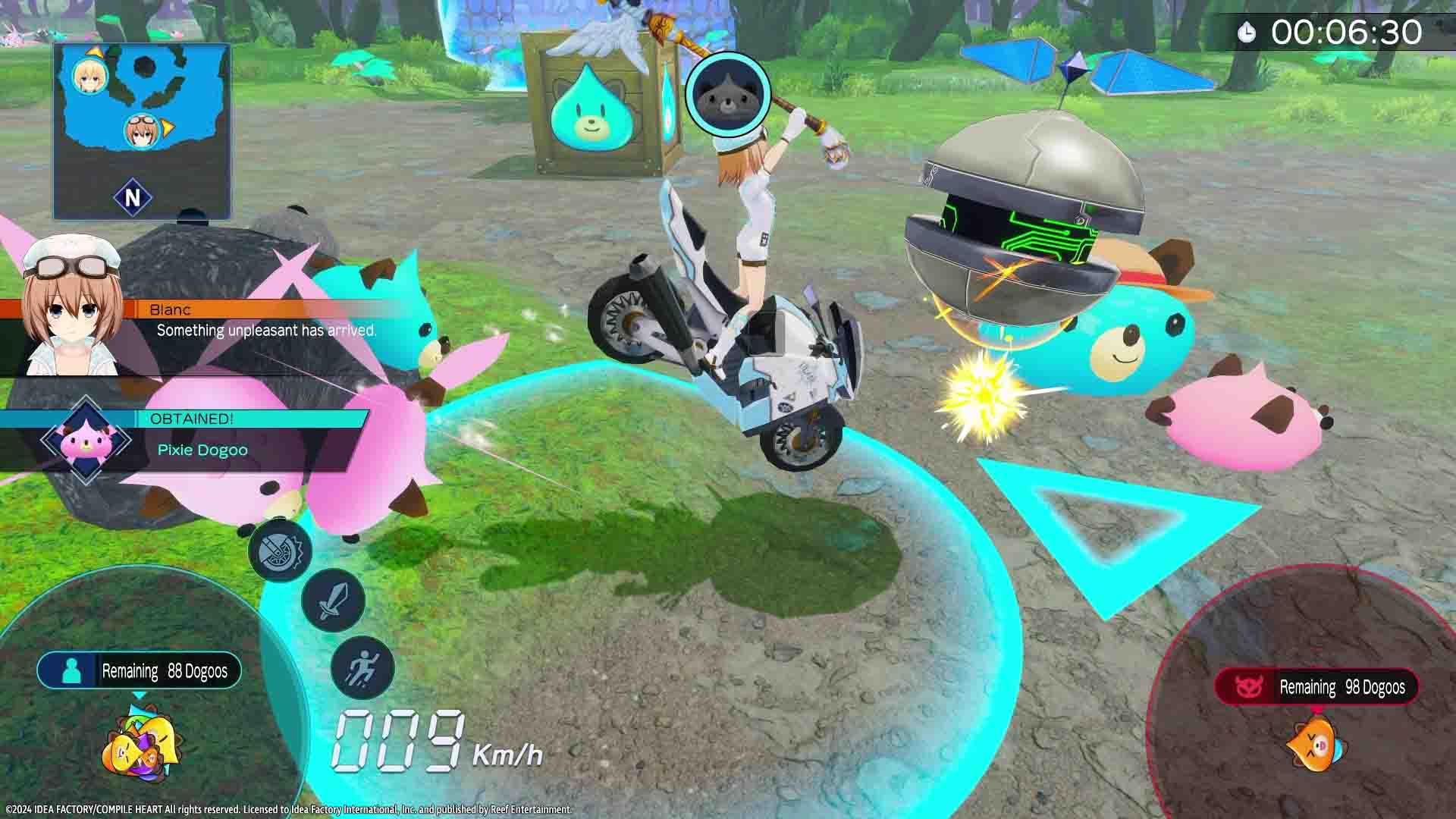 Neptunia Riders VS Dogoos screenshot 3 for Nintendo Switch