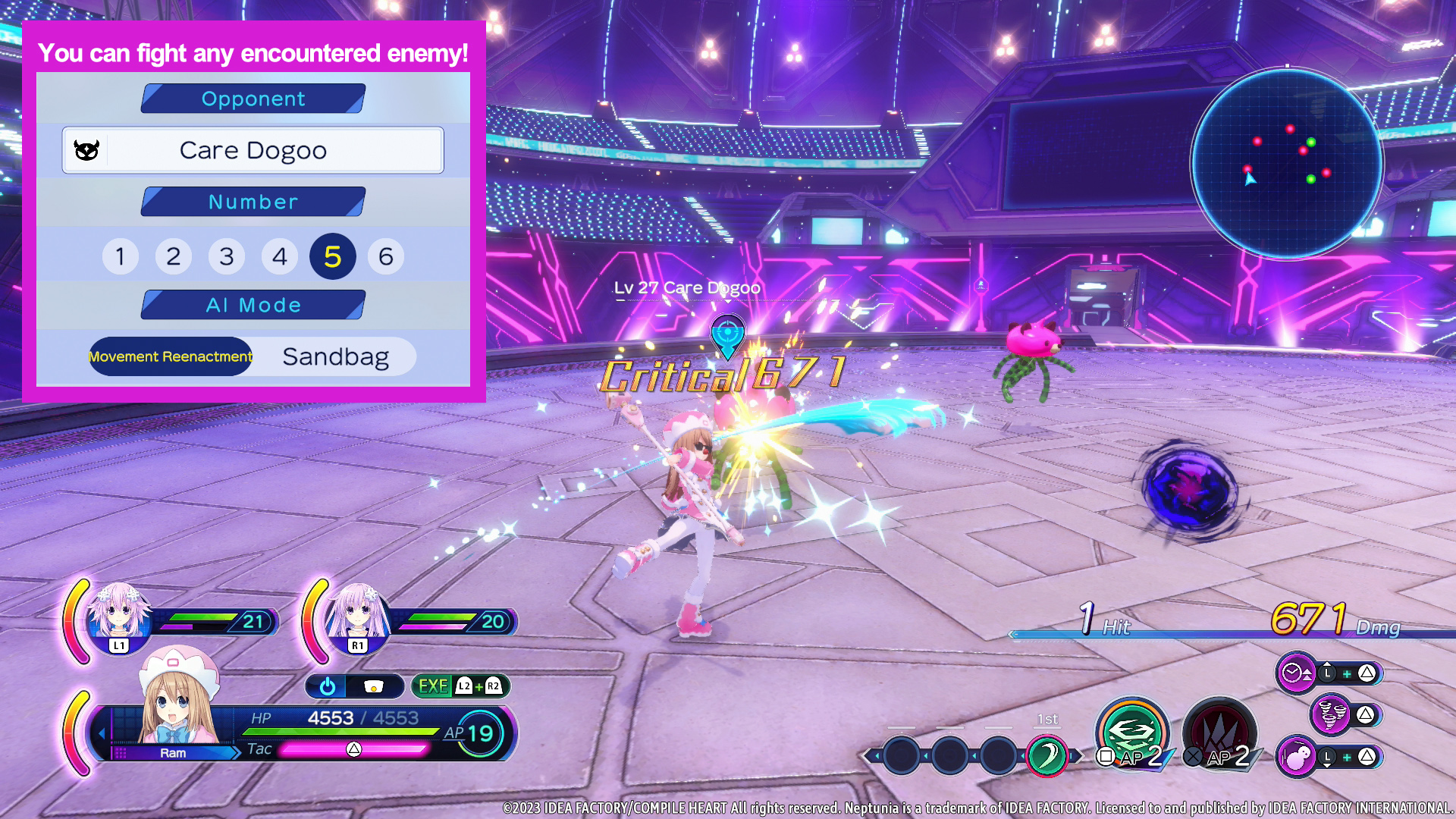 Neptunia: Sisters vs Sisters screenshot 5 for Nintendo Switch