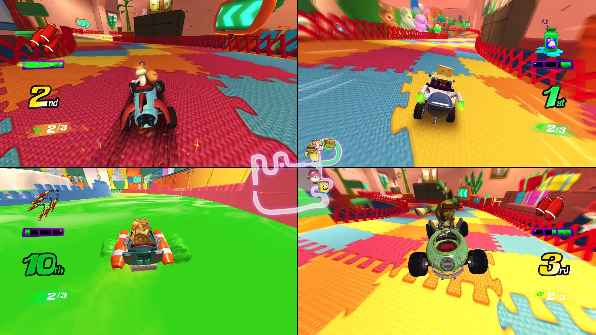 Nickelodeon Kart Racers 2: Grand Prix screenshot 4 for Nintendo Switch