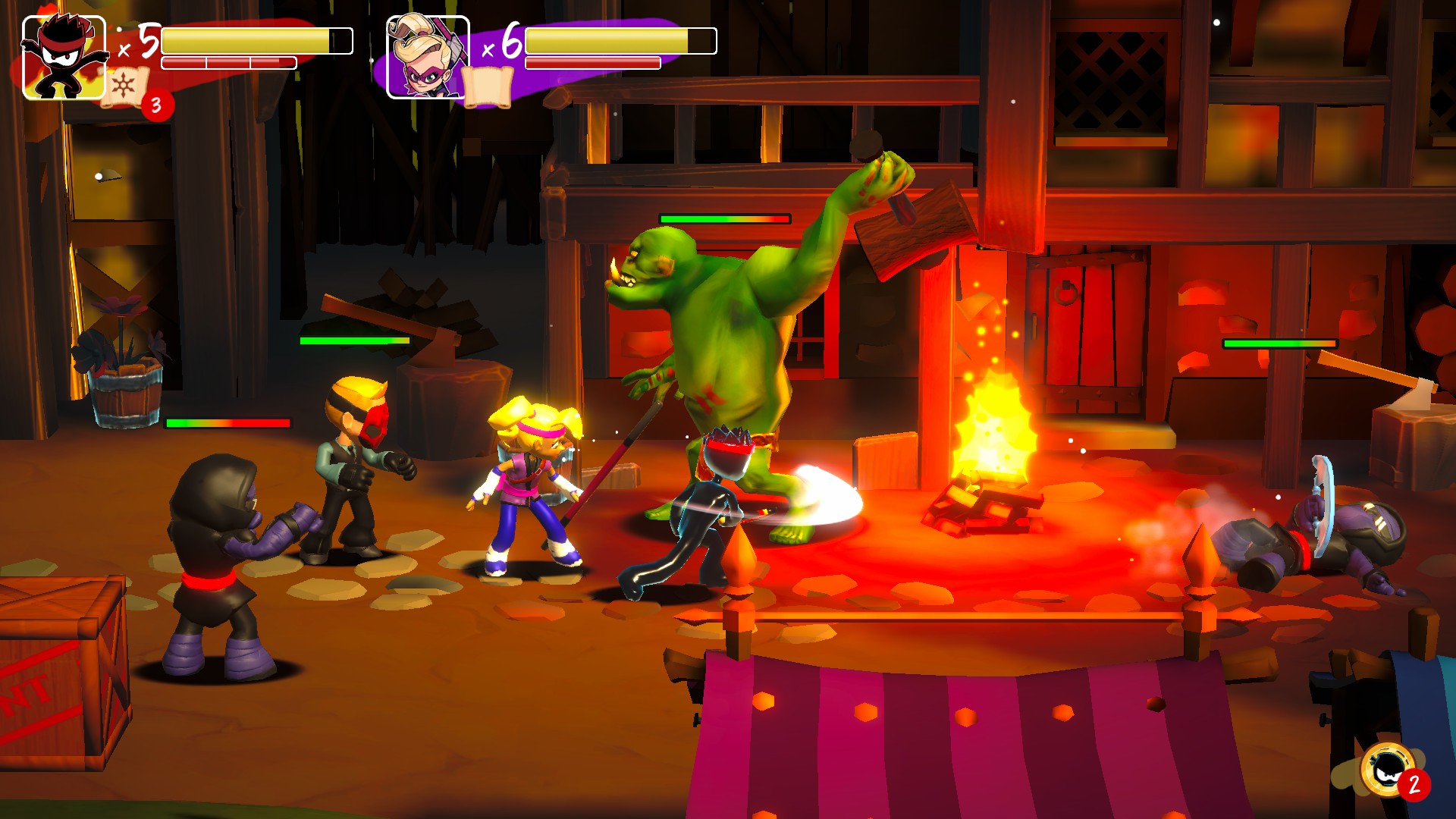 Ninja Kidz: Time Masters screenshot 5 for Nintendo Switch