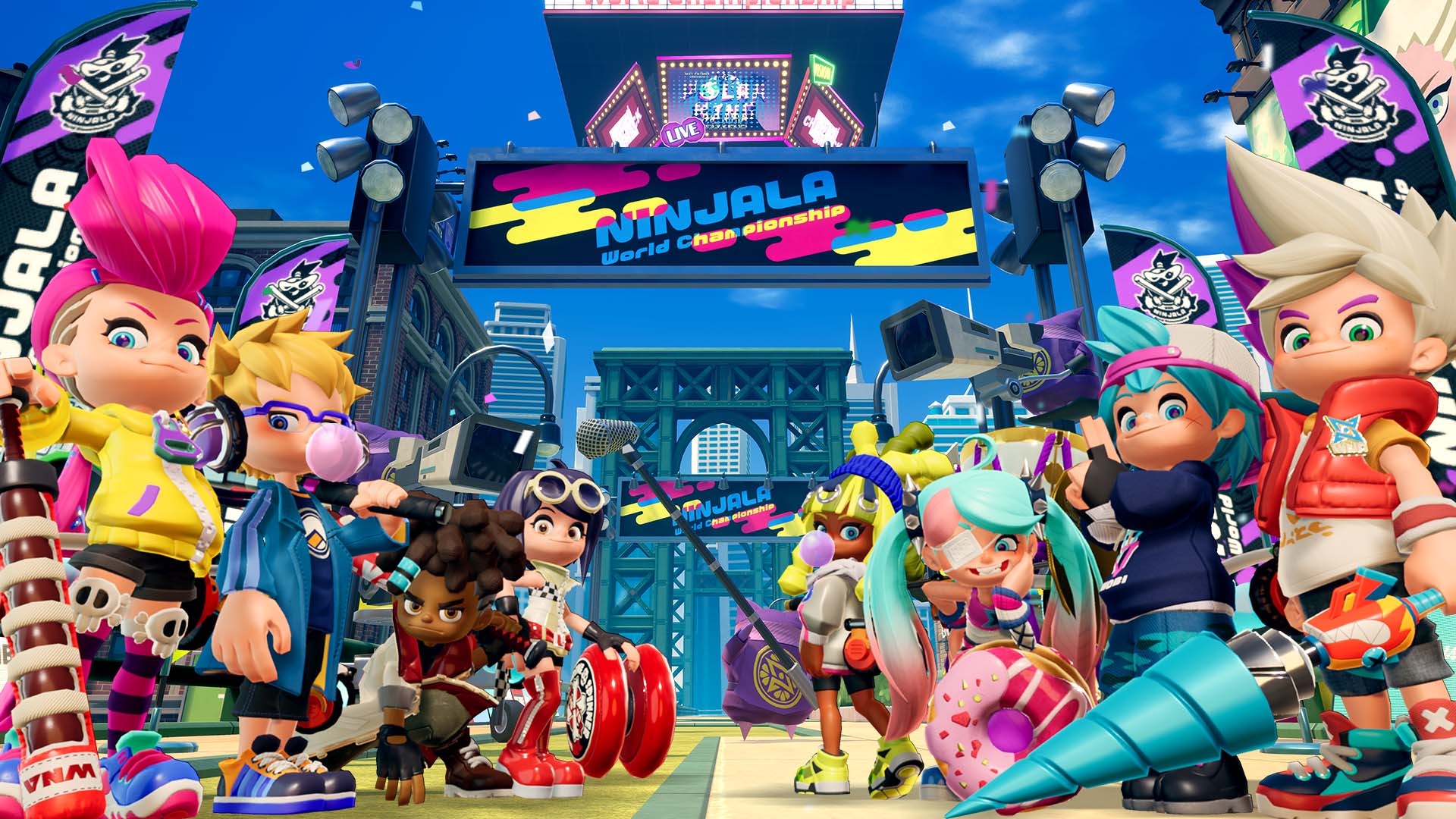 Ninjala screenshot 3 for Nintendo Switch