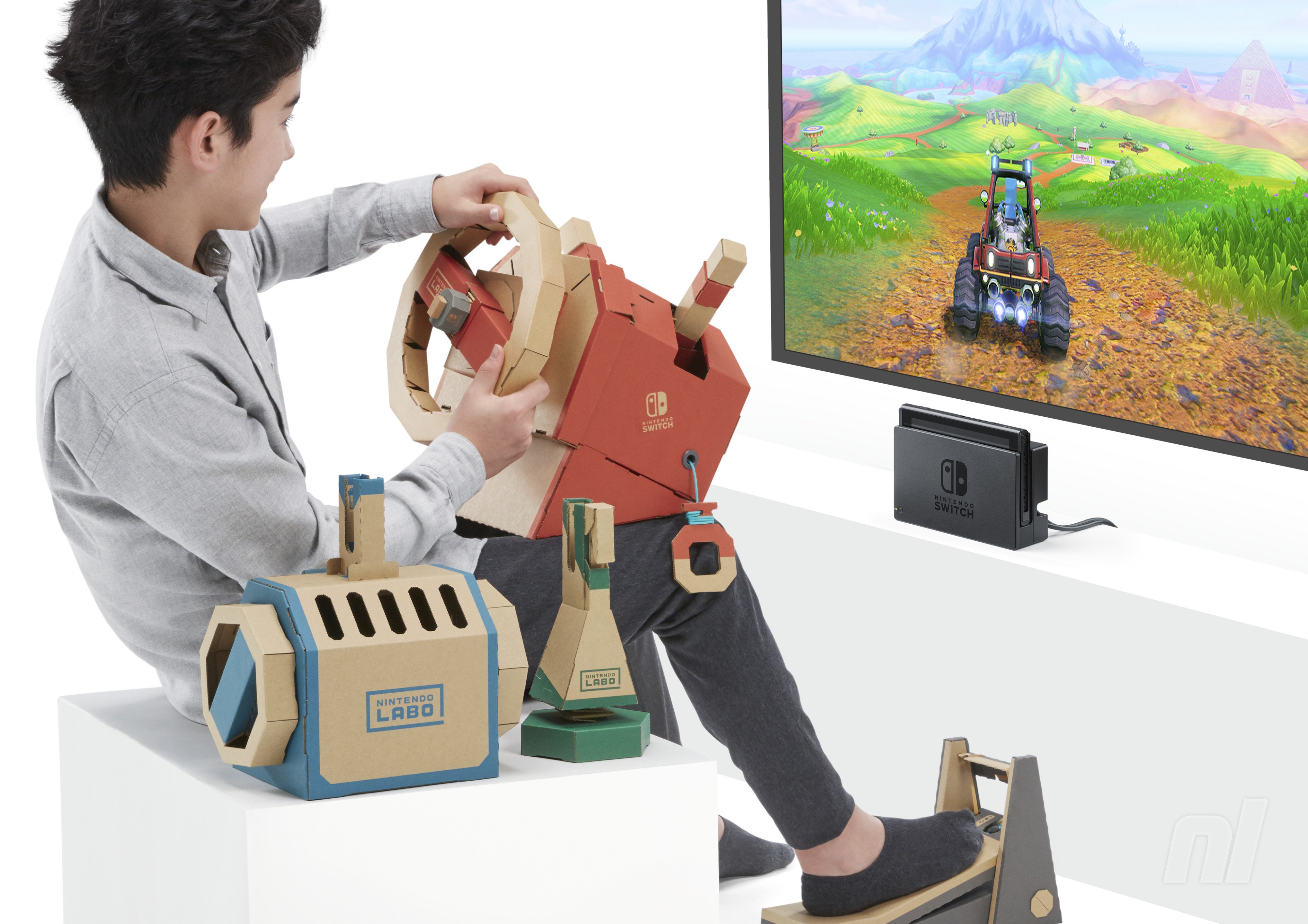 Nintendo Labo Toy-Con 03 Vehicle Kit screenshot 2 for Nintendo Switch