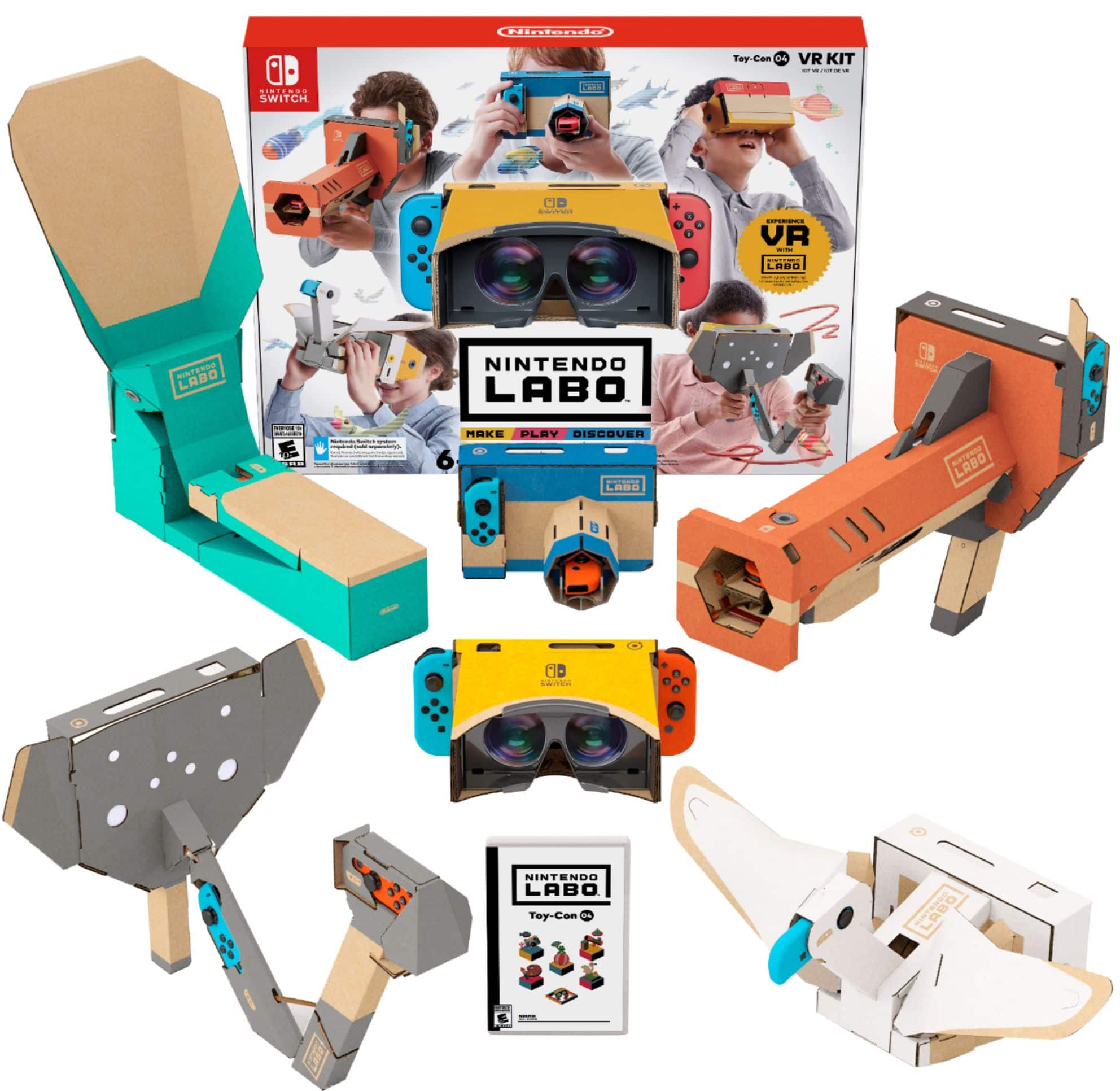 Nintendo Labo Toy-Con 04 VR Kit: Expansion Set 2 [Bird + Wind Pedal] screenshot 3 for Nintendo Switch
