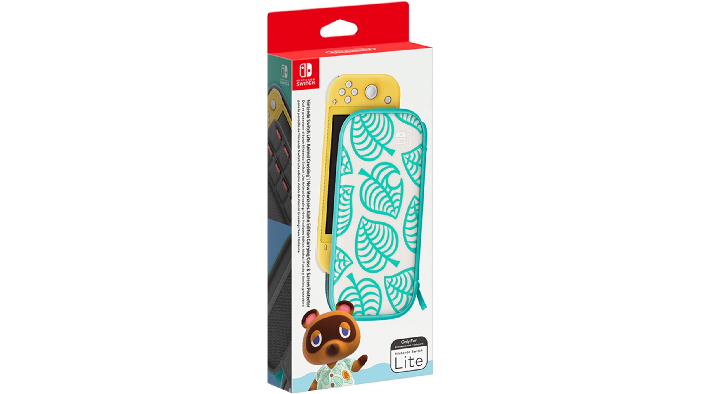 Animal Crossing: New Horizons Aloha Edition Carrying Case & Screen Protector screenshot 2 for Nintendo Switch