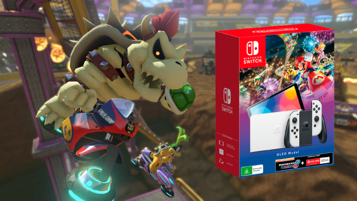 Nintendo Switch Oled White Bundle Mario Kart 8 + 3 Month Membership screenshot 4 for Nintendo Switch