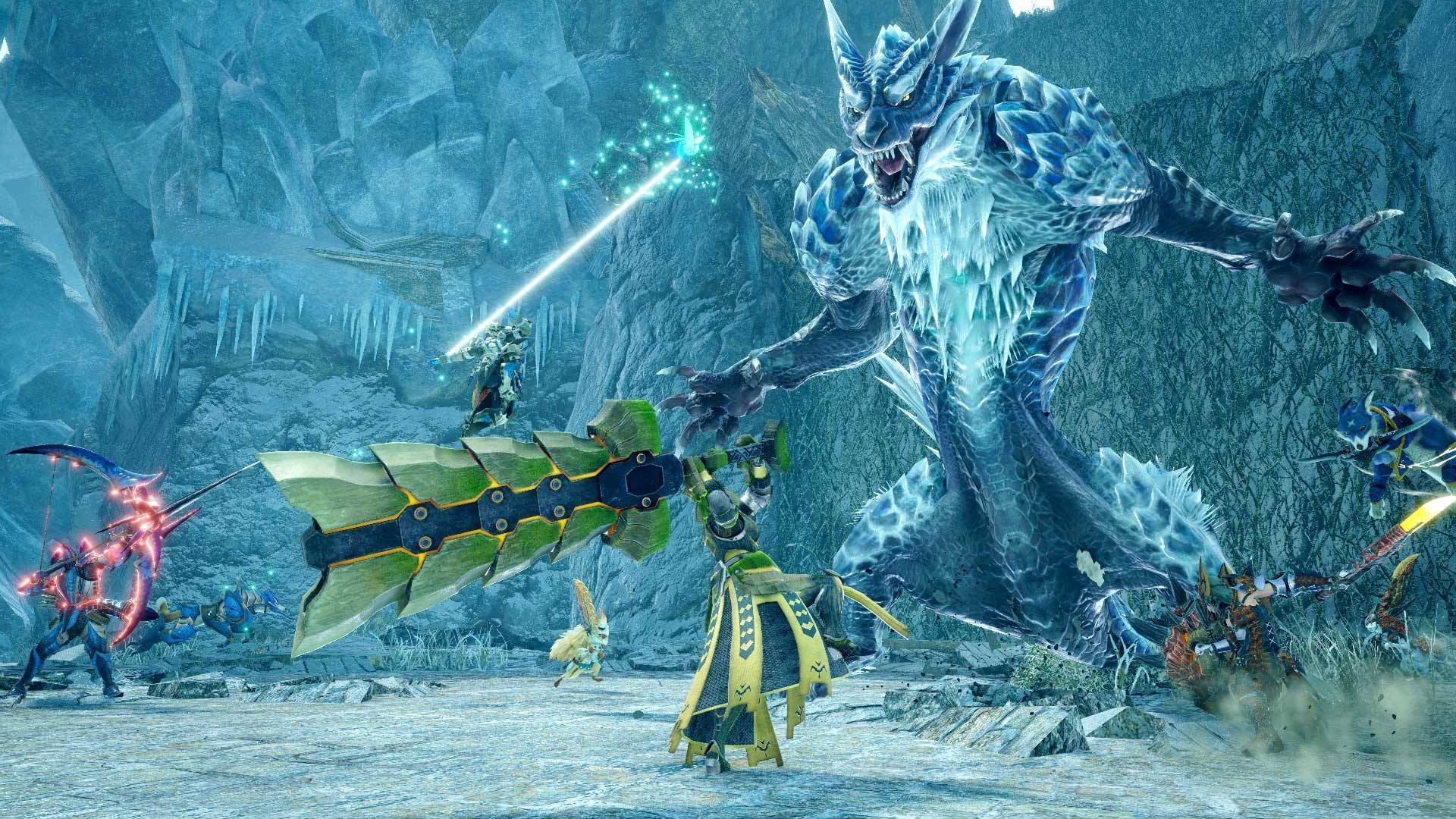 Nintendo Switch Pro Controller Monster Hunter Rise Edition screenshot 2 for Nintendo Switch