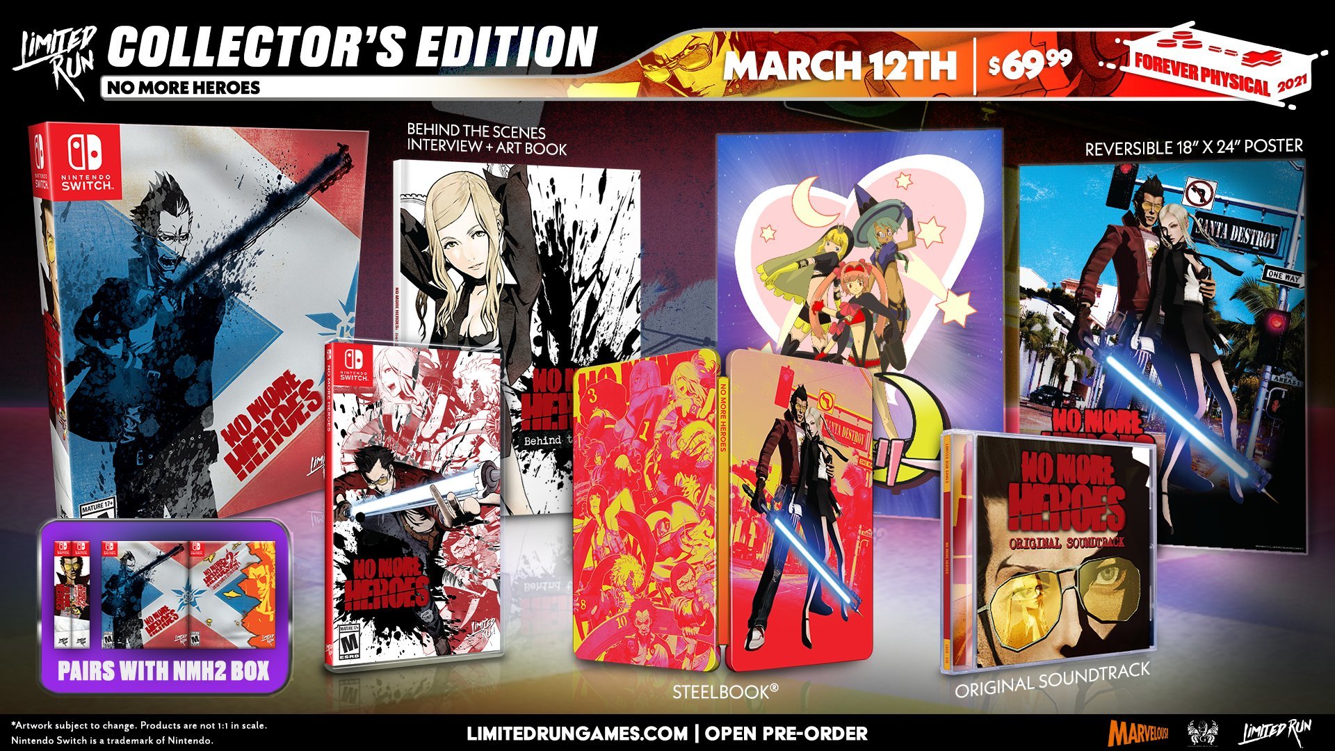No More Heroes 1+2 screenshot 3 for Nintendo Switch