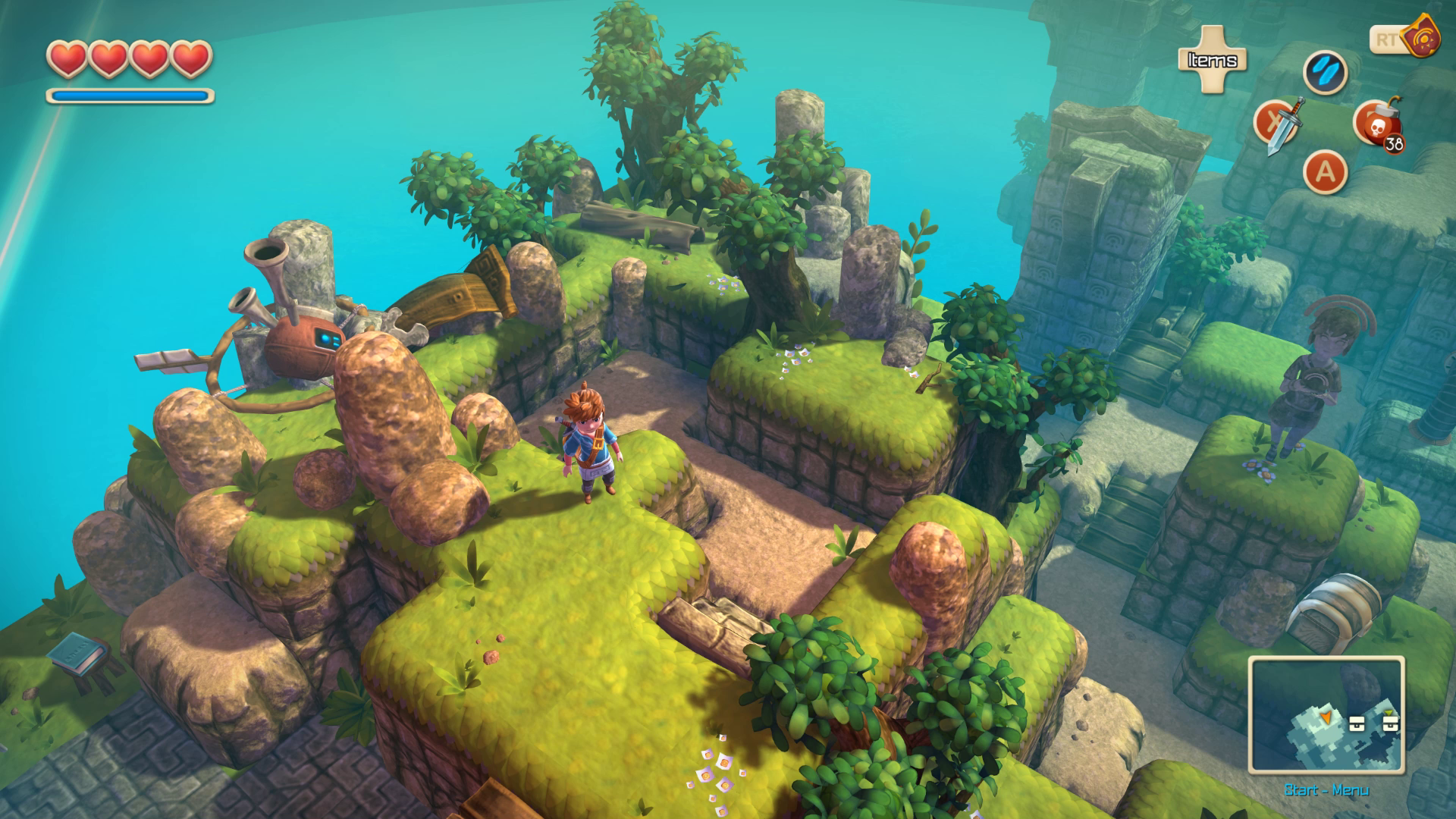 Oceanhorn screenshot 2 for Nintendo Switch