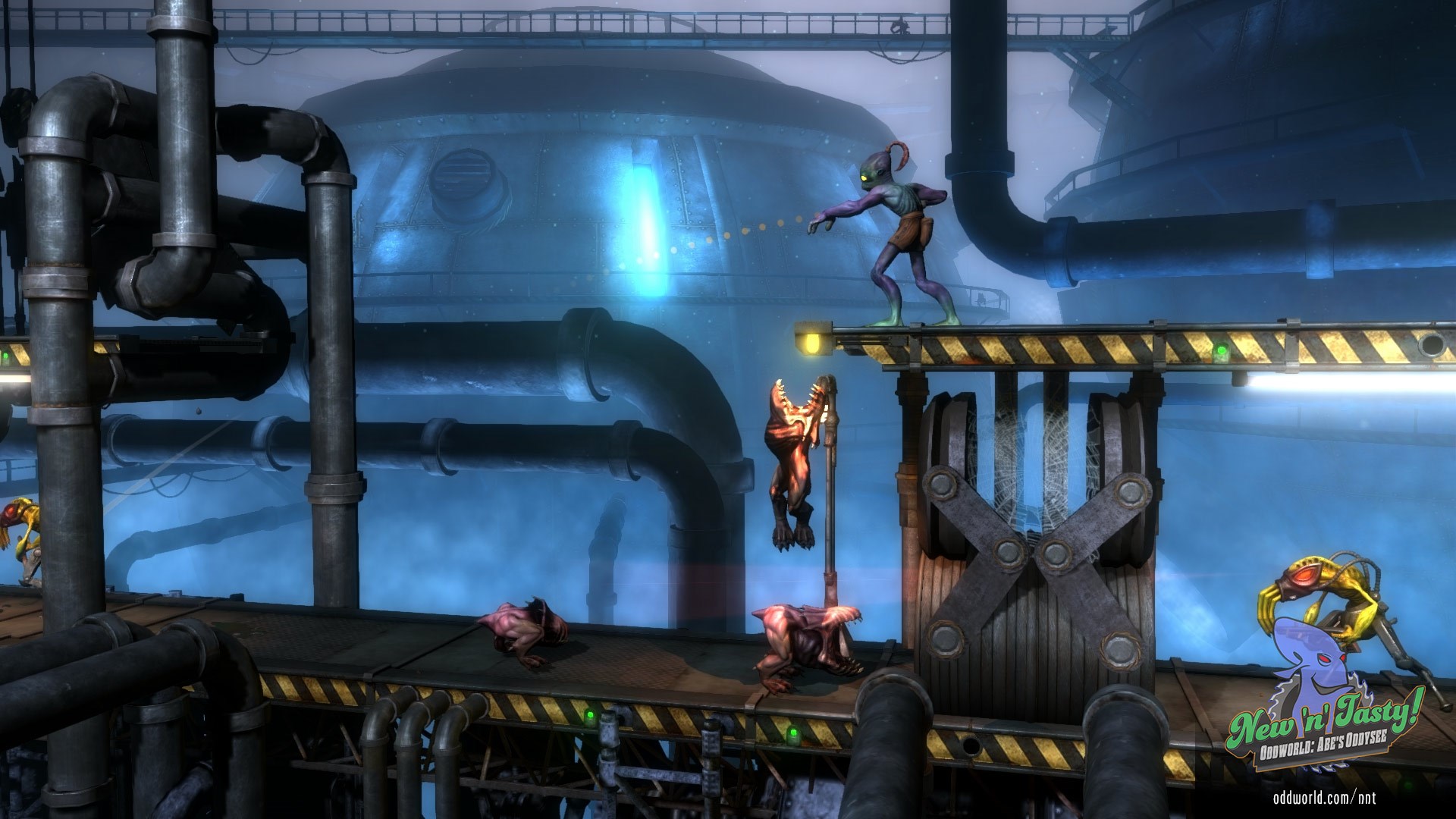 Oddworld New 'n Tasty screenshot 4 for Nintendo Switch