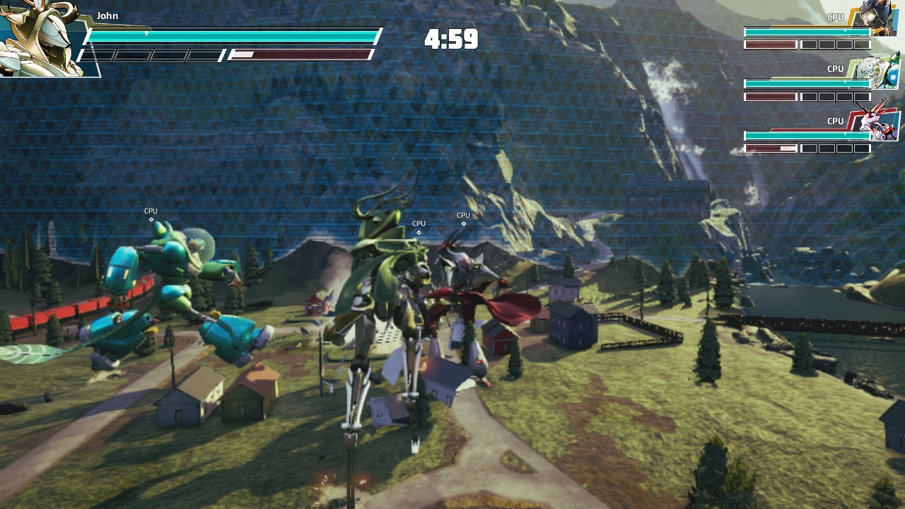 Override Mech City Brawl screenshot 2 for Nintendo Switch