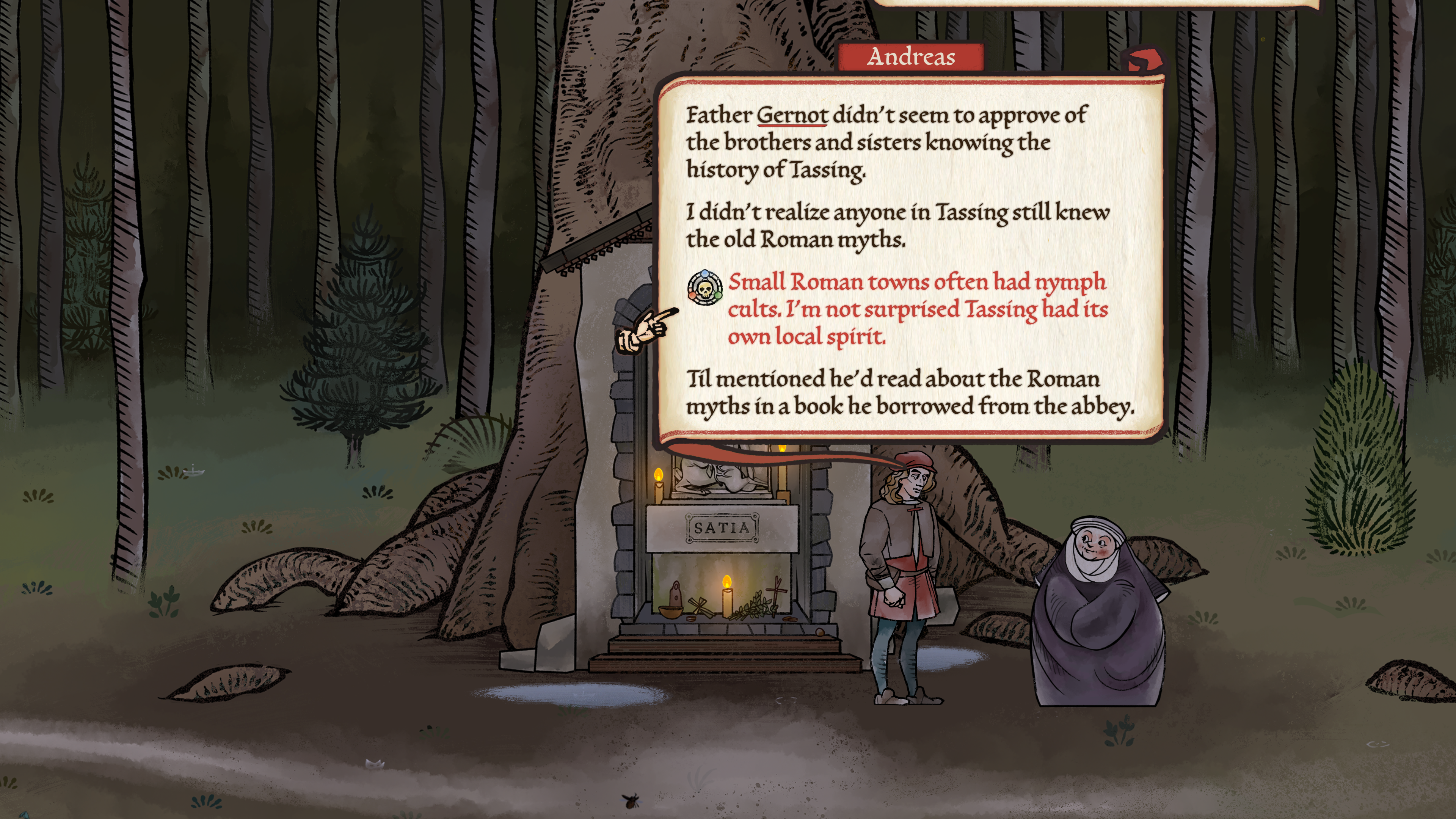 Pentiment screenshot 3 for Nintendo Switch
