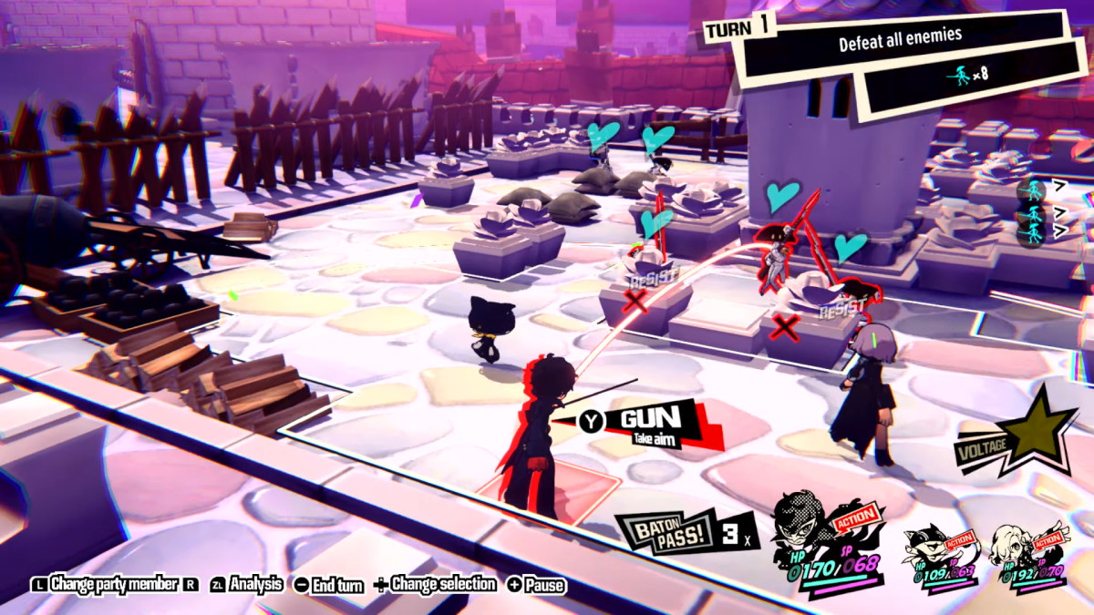 Persona 5 Tactica screenshot 5 for Nintendo Switch