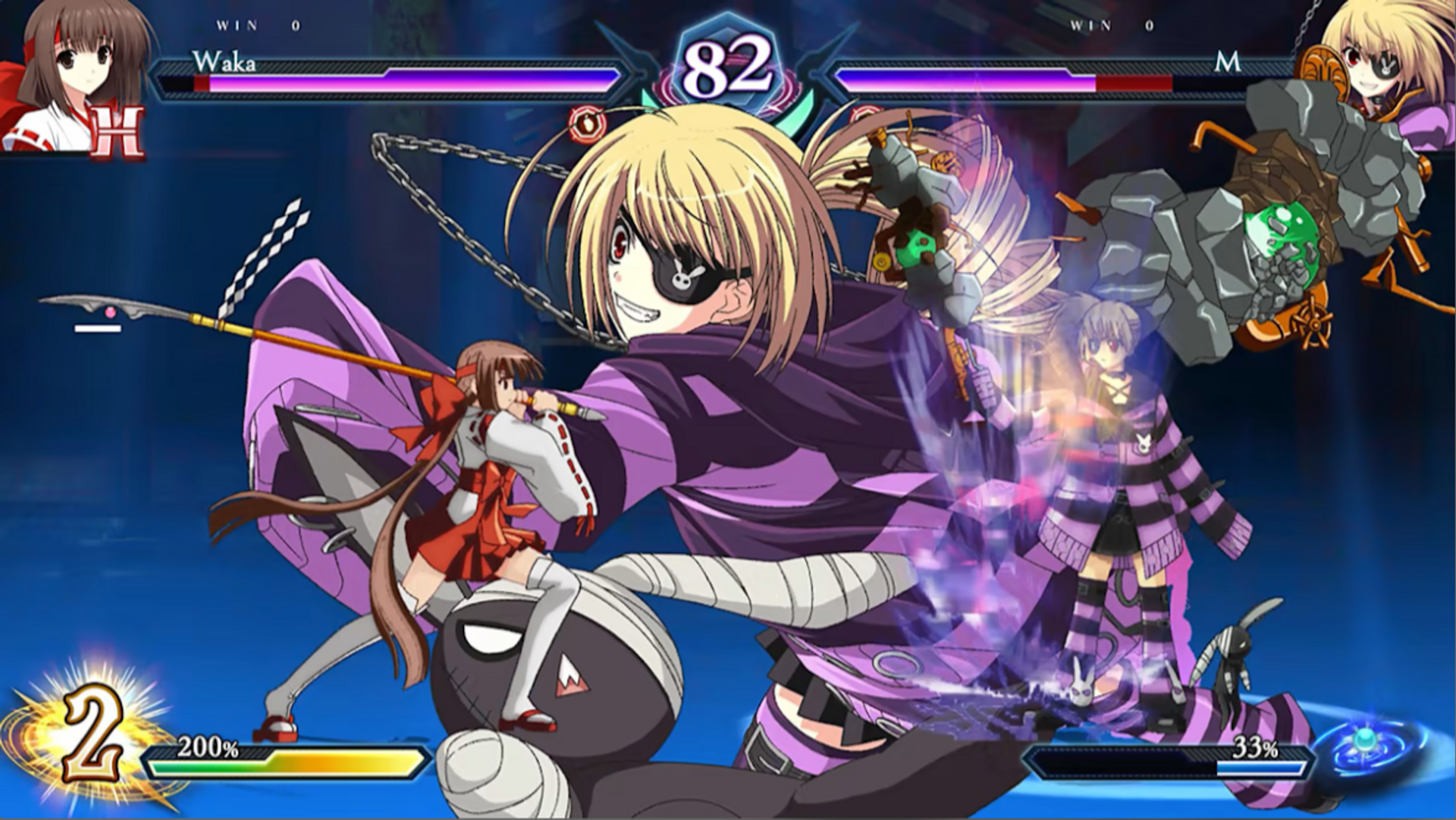 Phantom Breaker Omnia screenshot 4 for Nintendo Switch