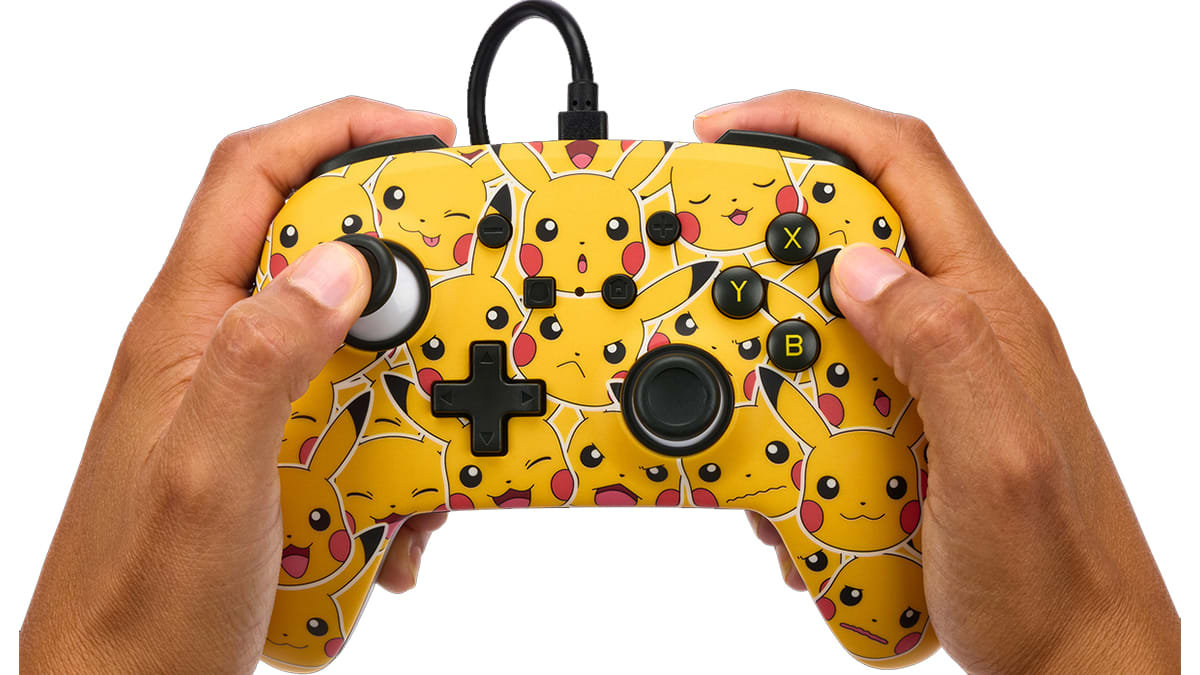 Pikachu Pop Art Wired Controler screenshot 2 for Nintendo Switch